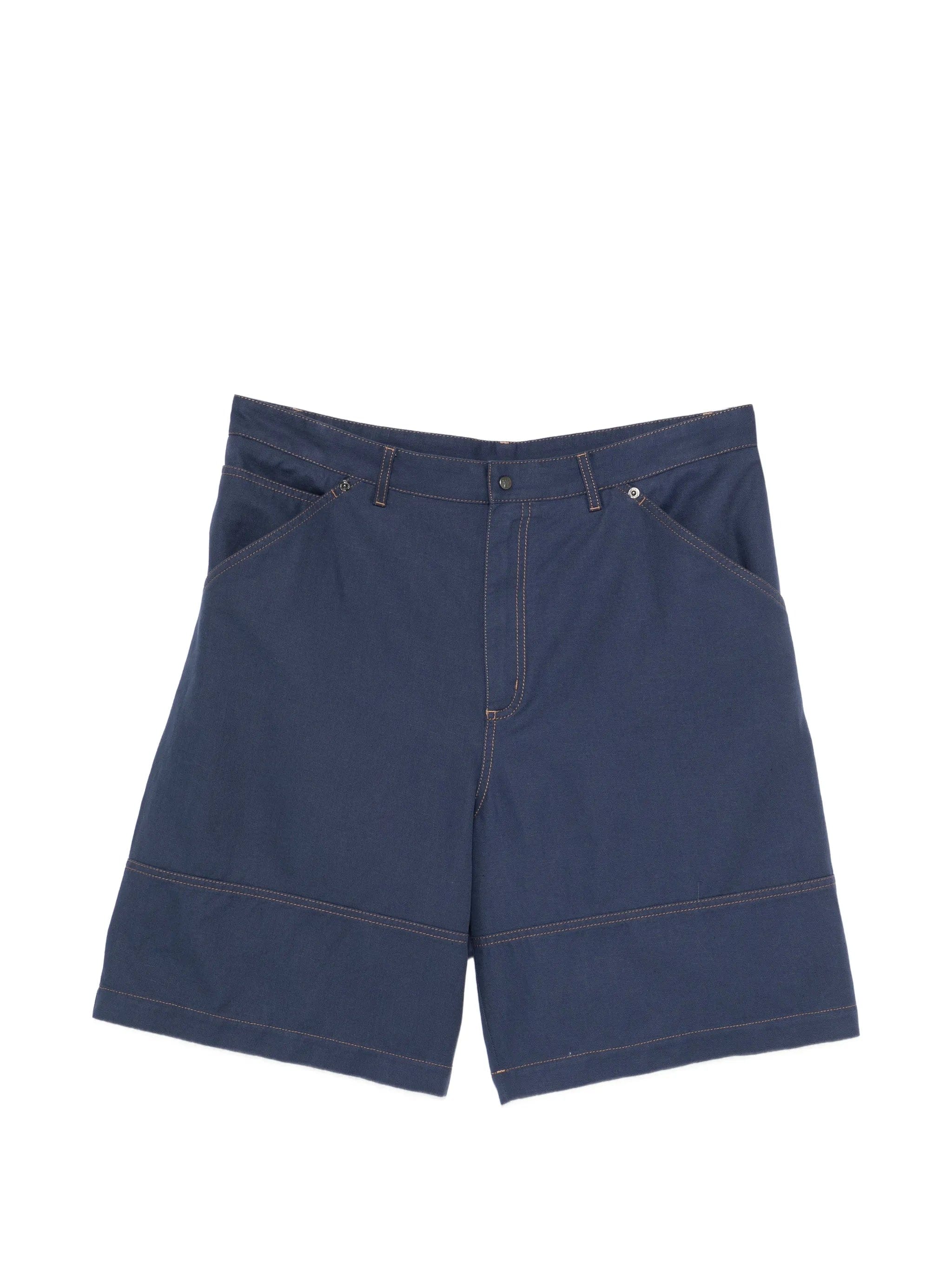 Moncler contrast - stitching cargo shorts