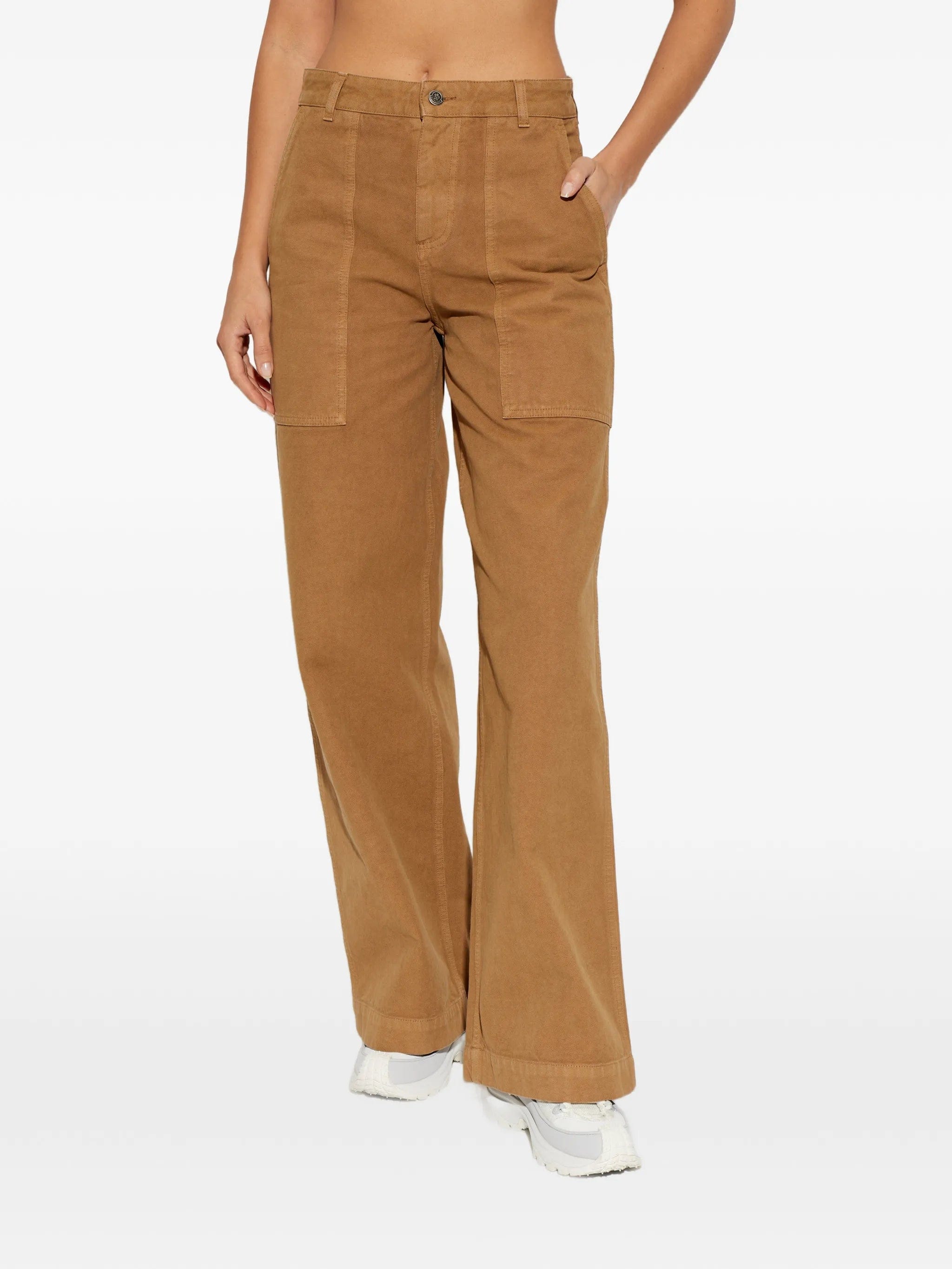 Moncler patch - pocket trousers