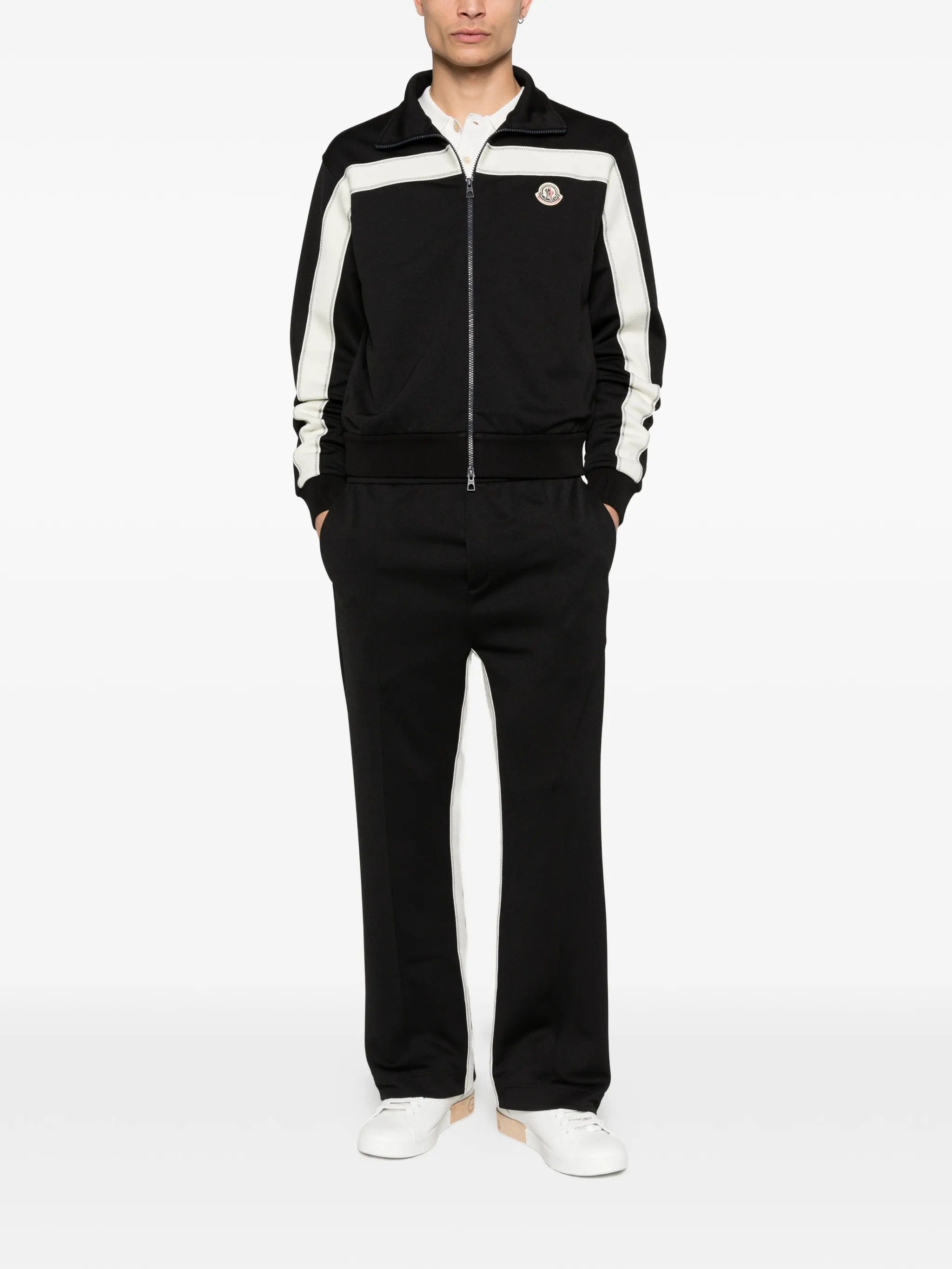 Moncler contrast panel trousers