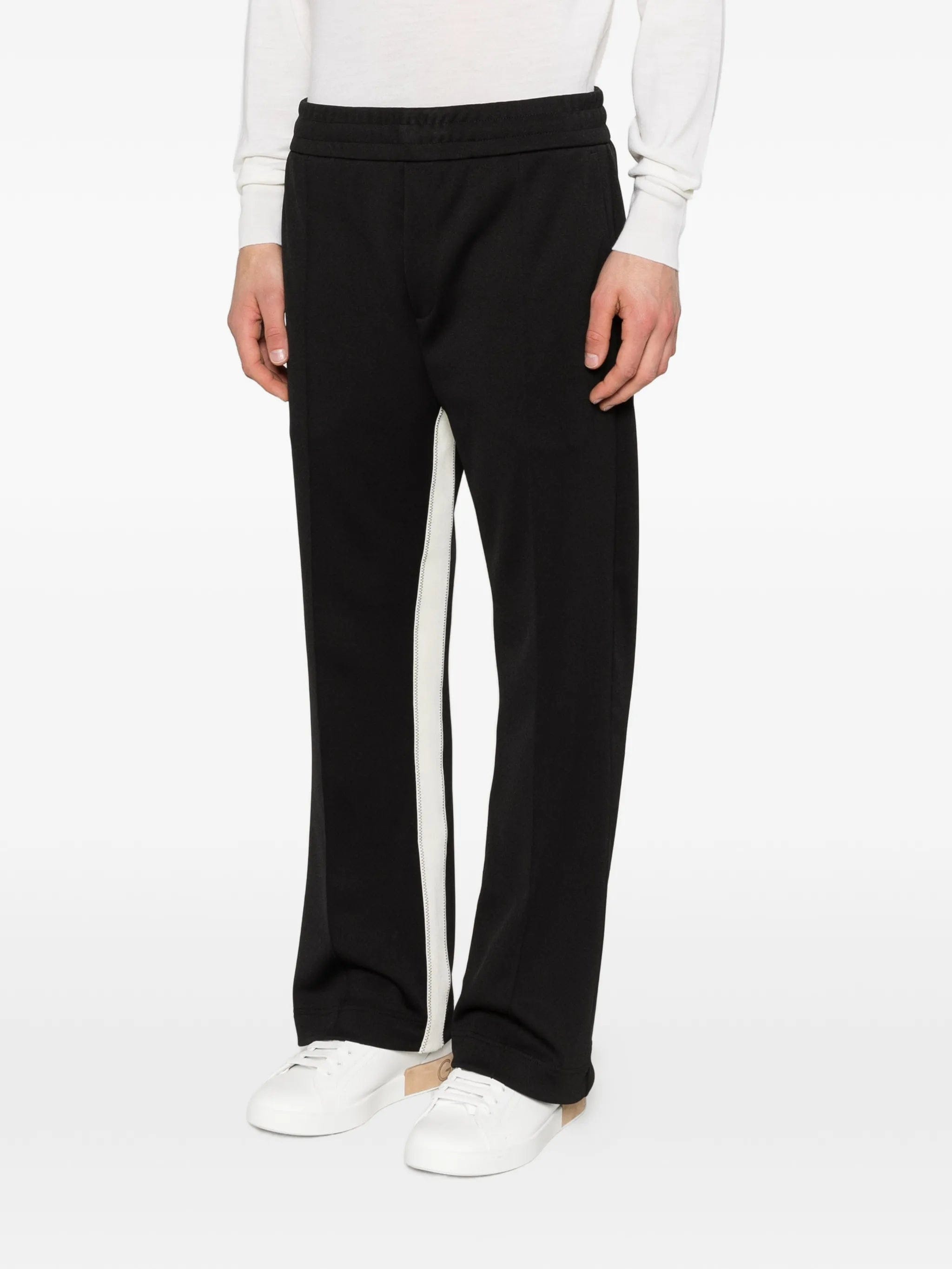 Moncler contrast panel trousers