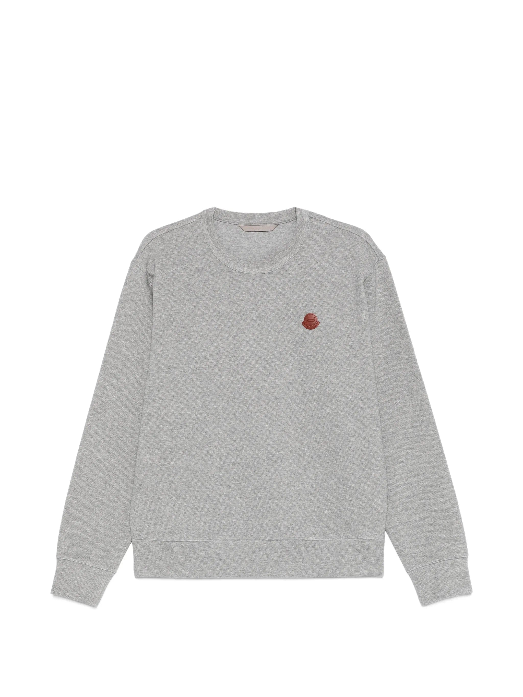 Moncler logo patch sweatshirt