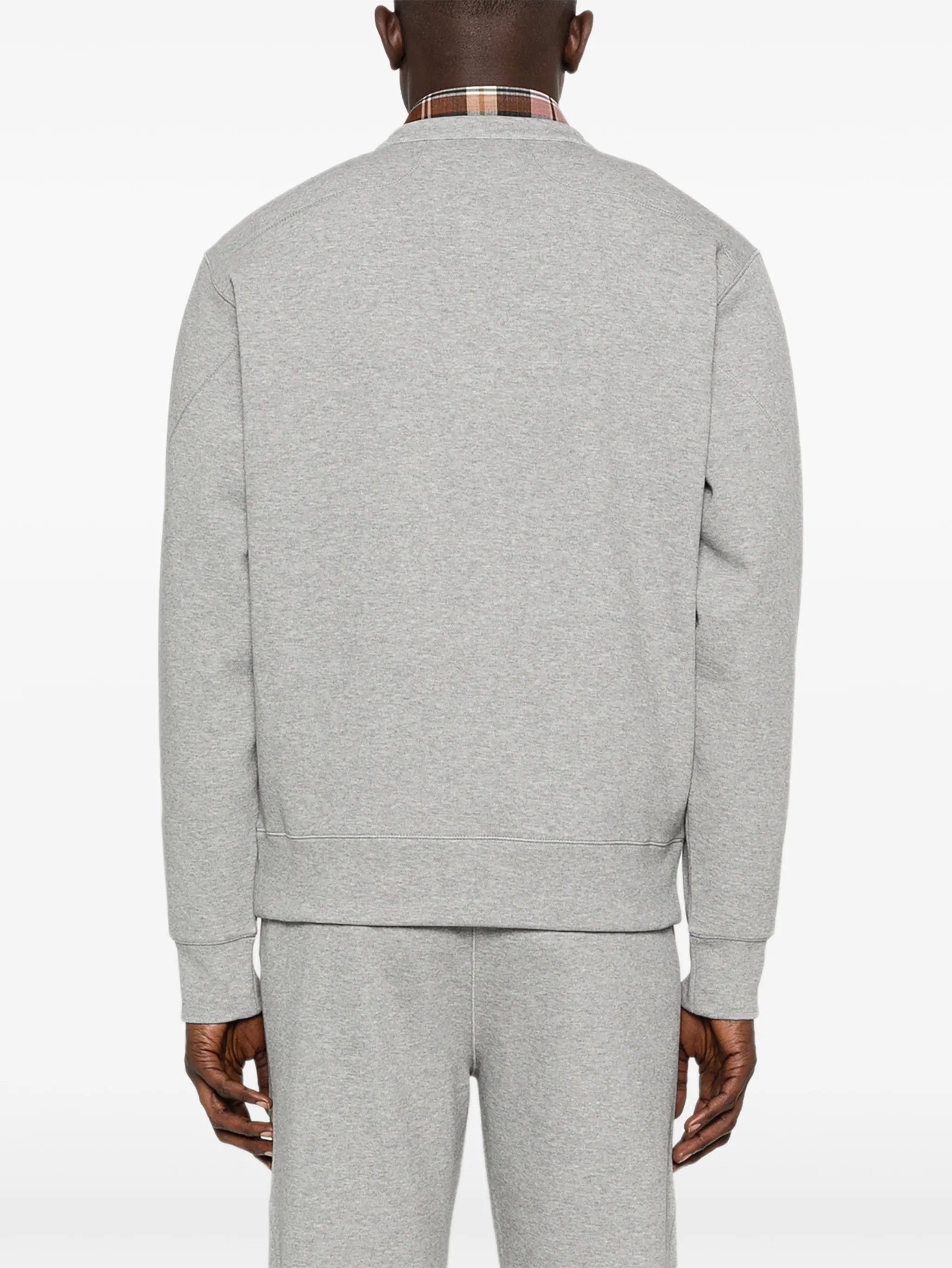 Moncler logo patch sweatshirt