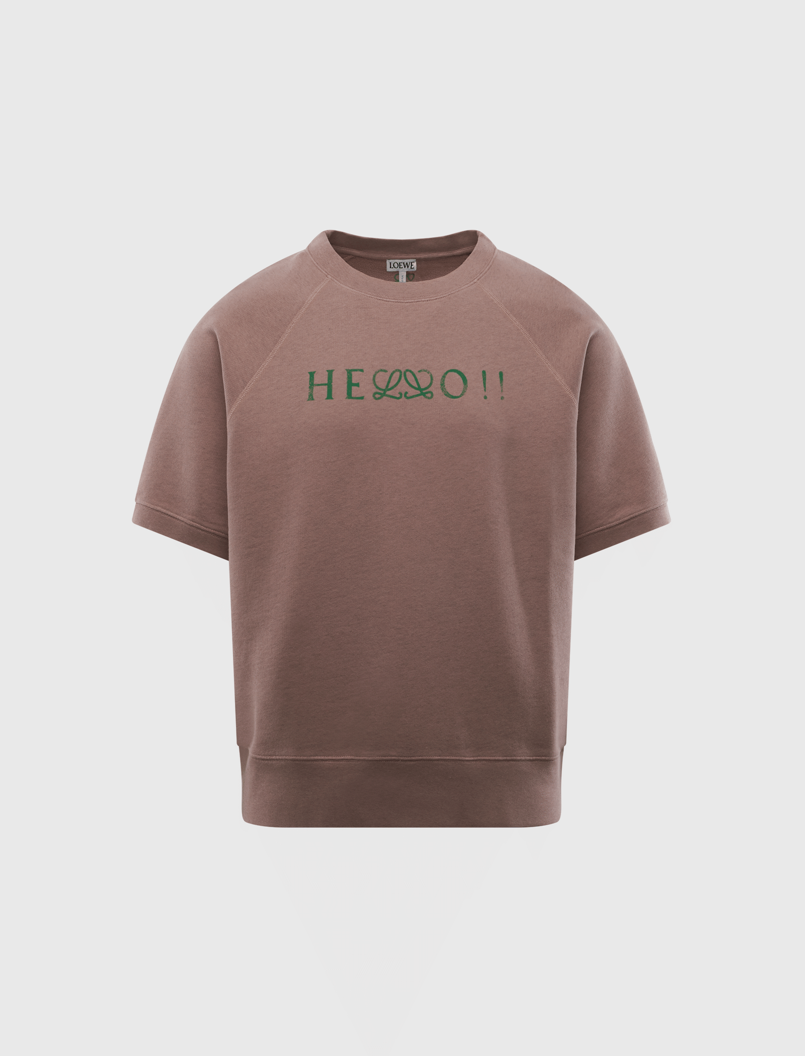 Loewe SHORT SLEEVE SWEATSHIRT