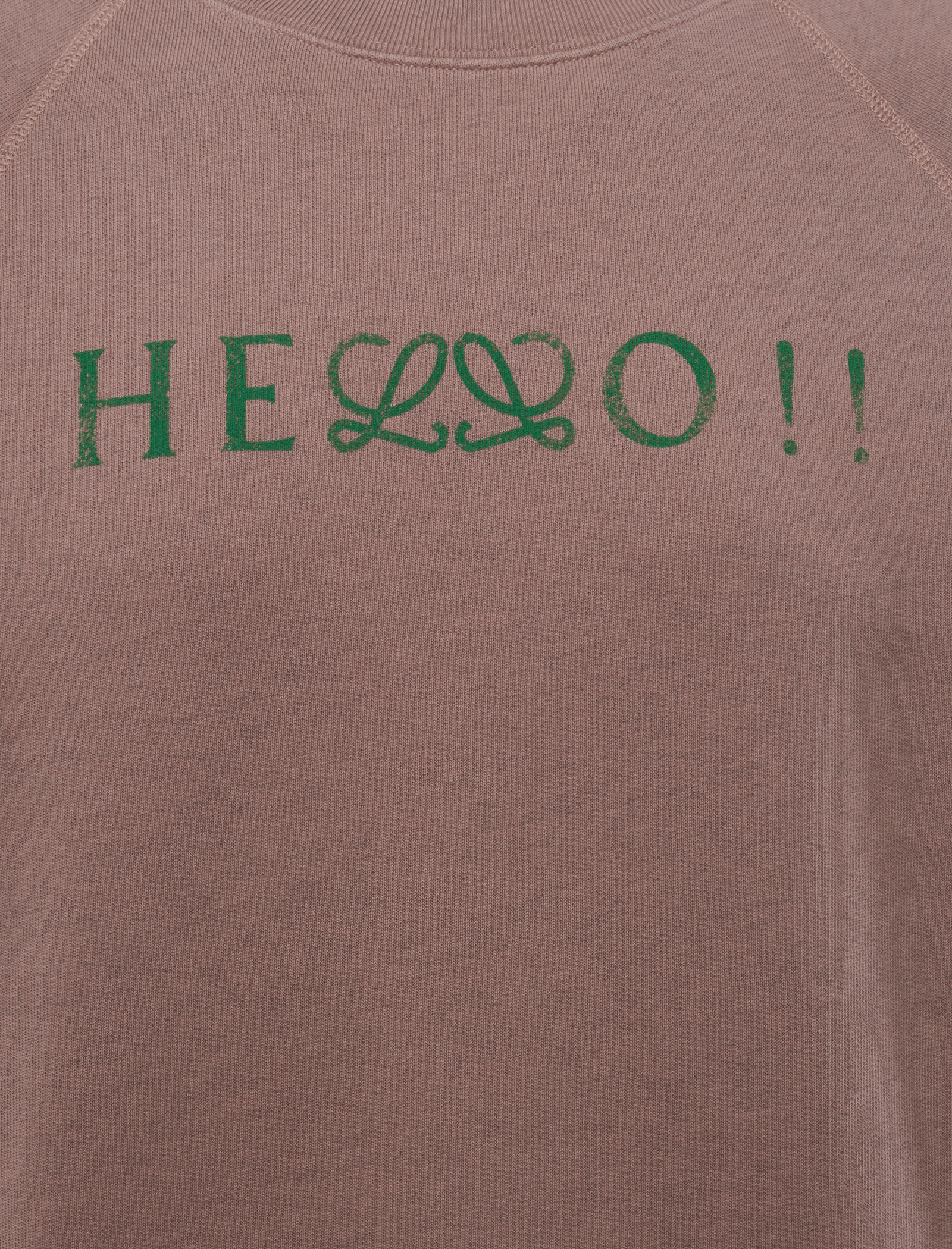 Loewe SHORT SLEEVE SWEATSHIRT