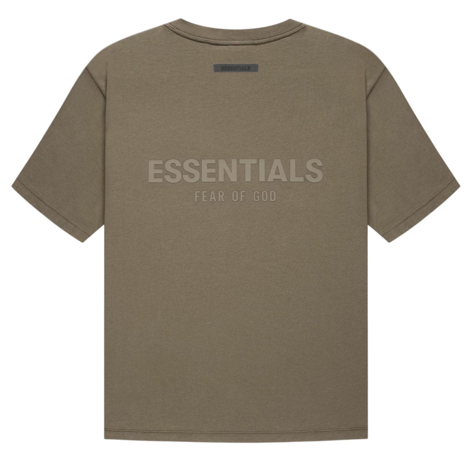 Fear Of God Essentials Short - Sleeve T-Shirt Harvest Back Logo (FW21)