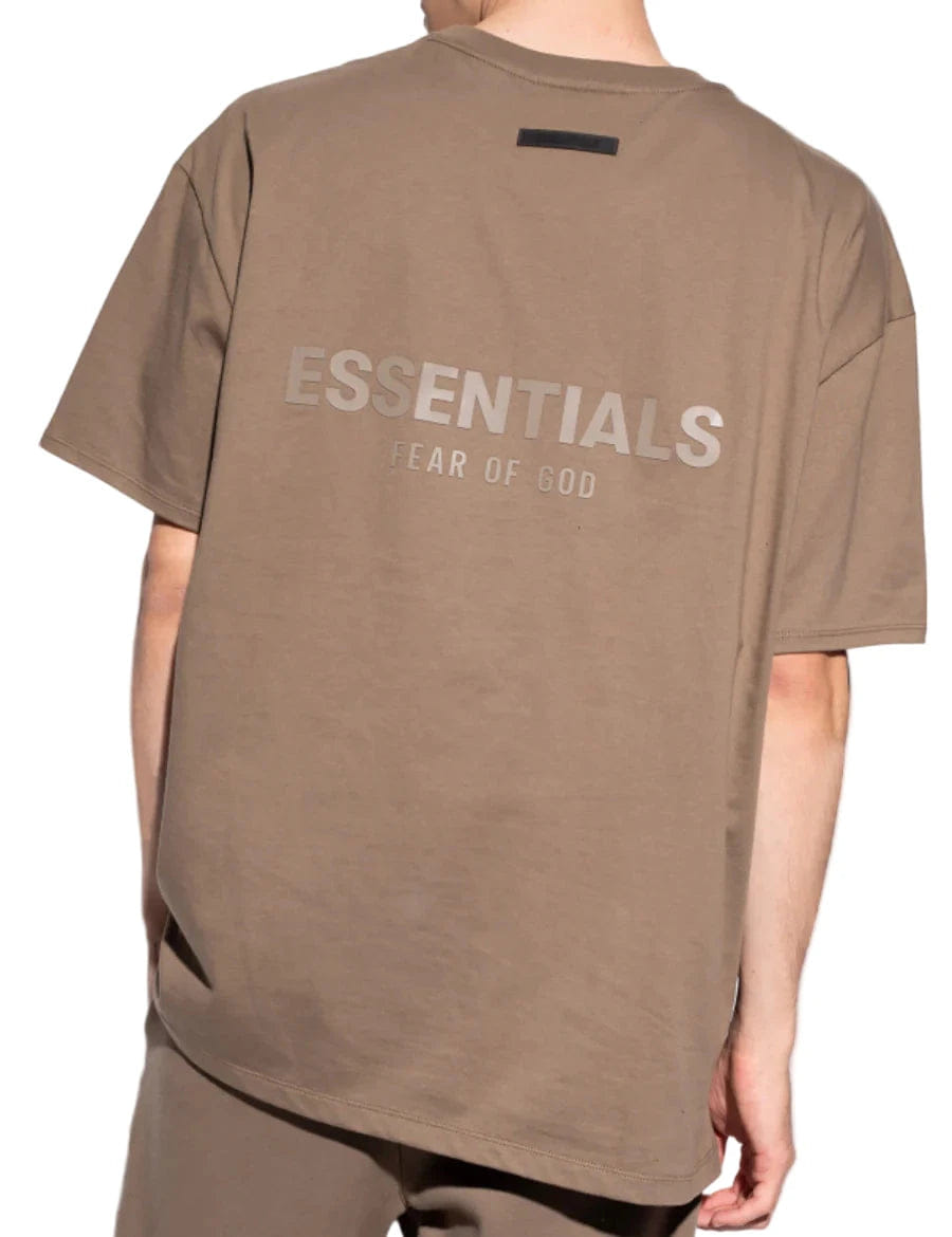 Fear Of God Essentials Short - Sleeve T-Shirt Harvest Back Logo (FW21)