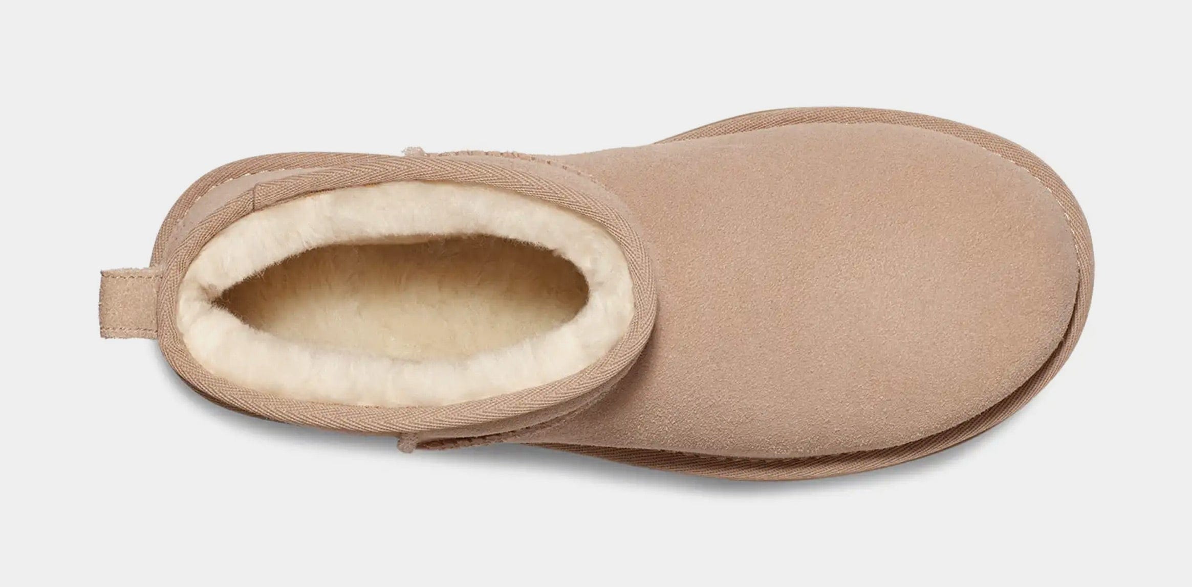 UGG Classic Ultra Mini Platform Womens Boots (Beige)