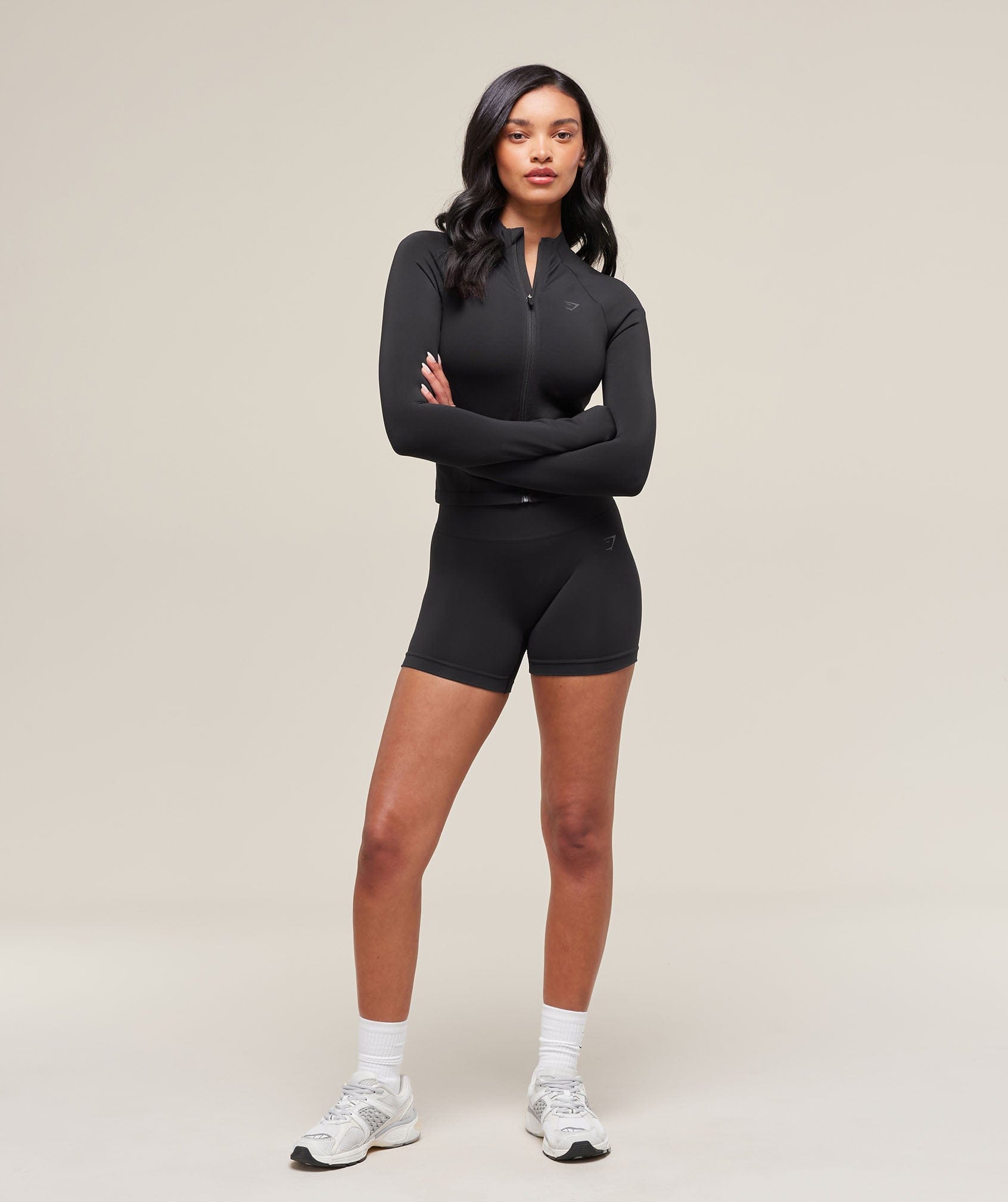 Gymshark Women's Gymshark Soft Sculpt Zip Up Jacket Black