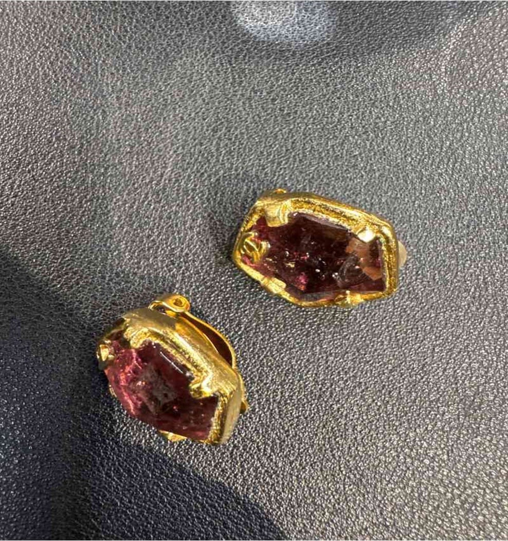 CHANEL Red Clip - on Earrings LZ511829
