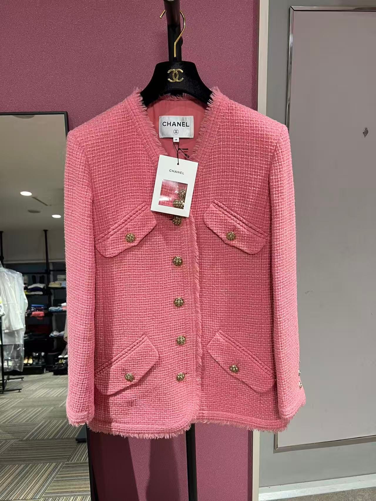 CHANEL PINK BLAZER FT201007