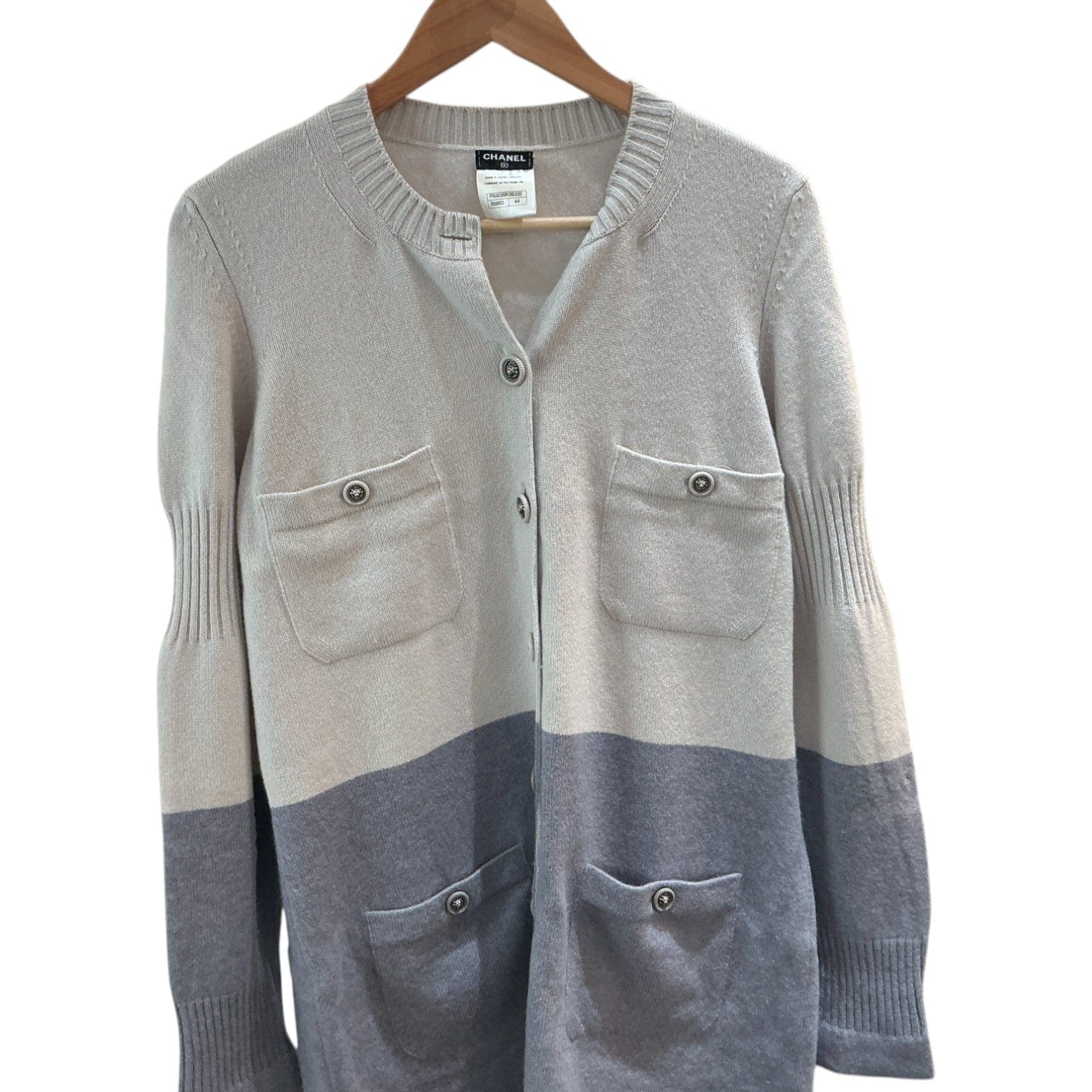 Chanel Cashmere Cardigan 44