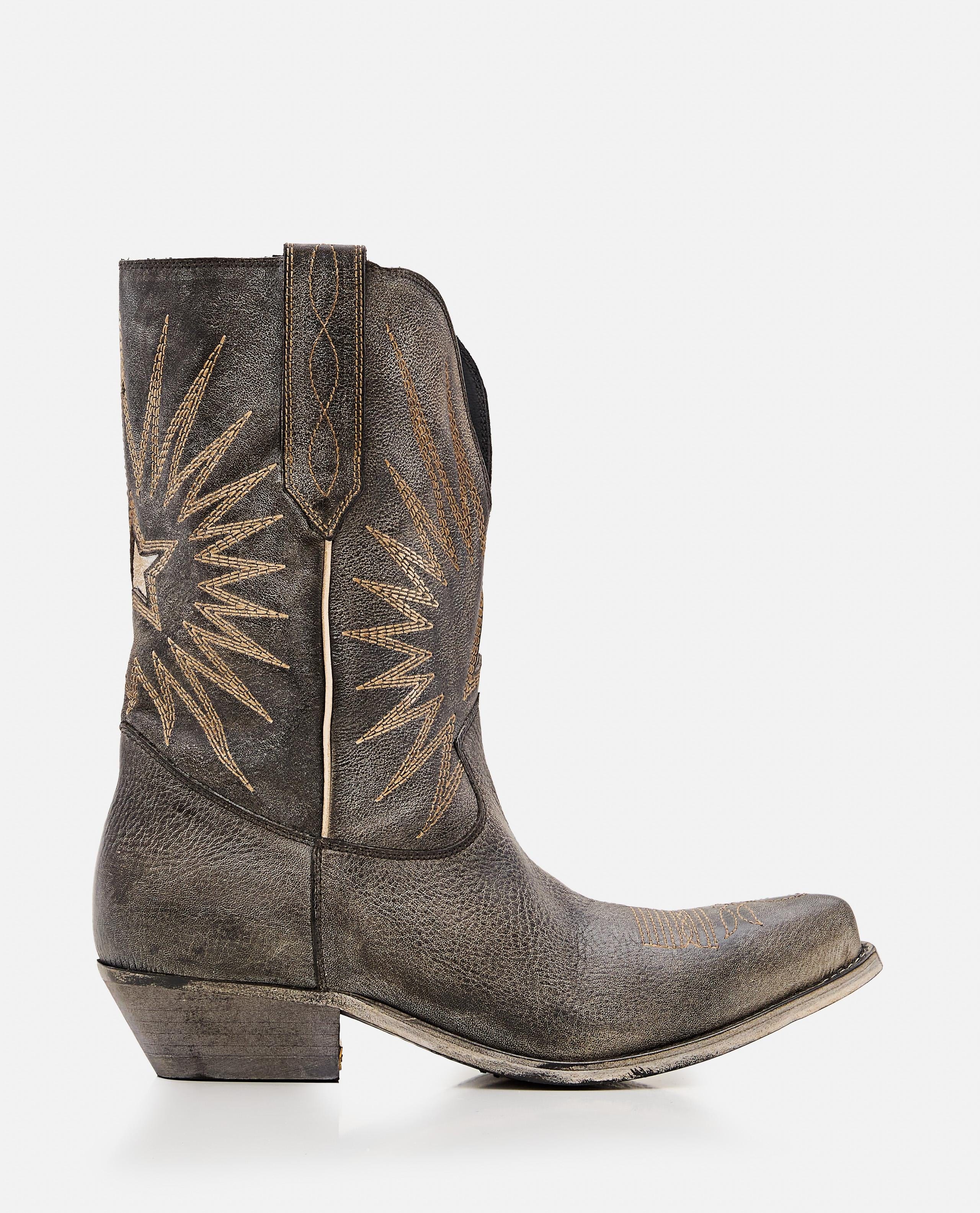 Golden Goose 4 mm WISH STAR STIVALI IN PELLE