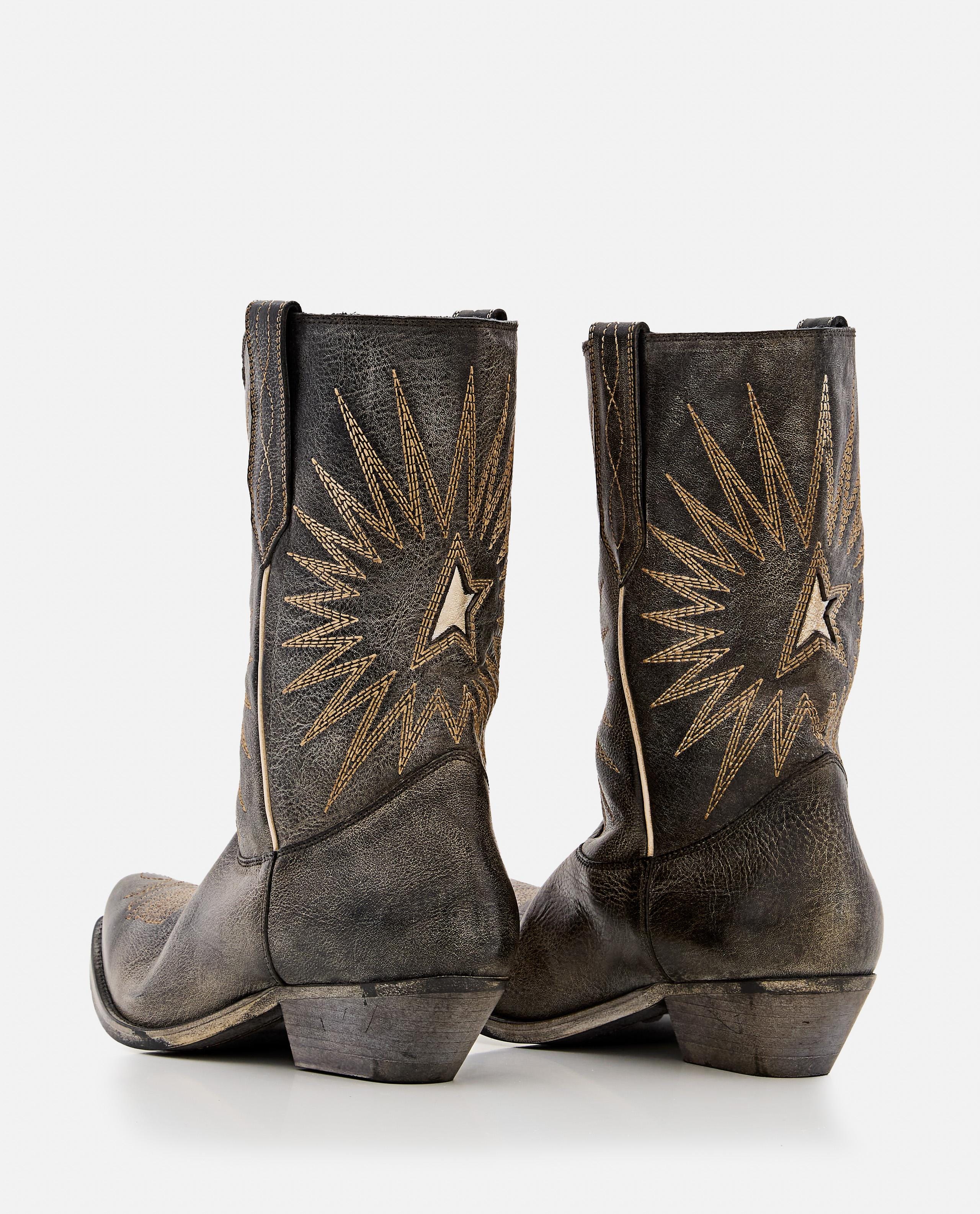 Golden Goose 4 mm WISH STAR STIVALI IN PELLE