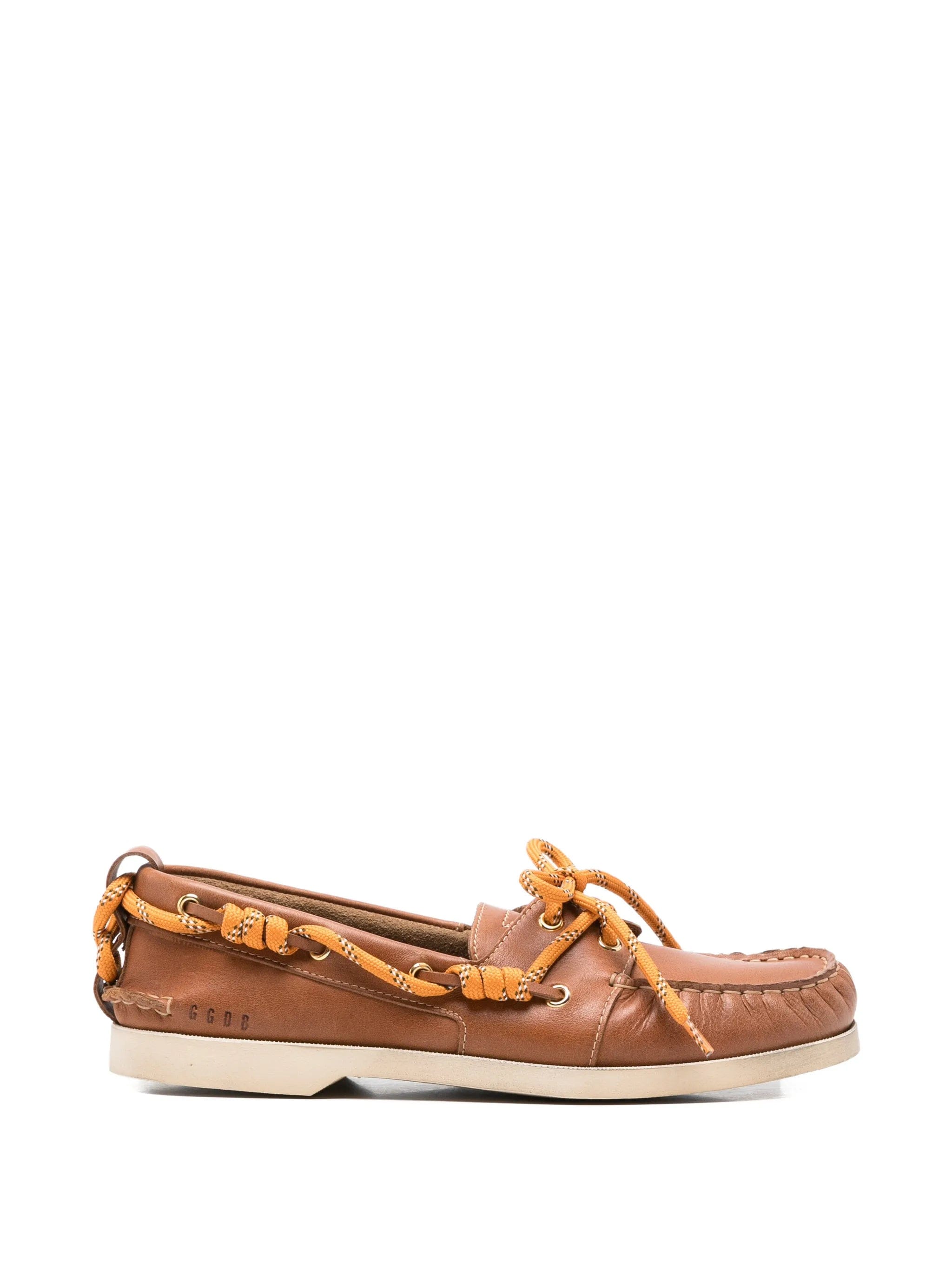 Golden Goose lace - up leather cruise loafers