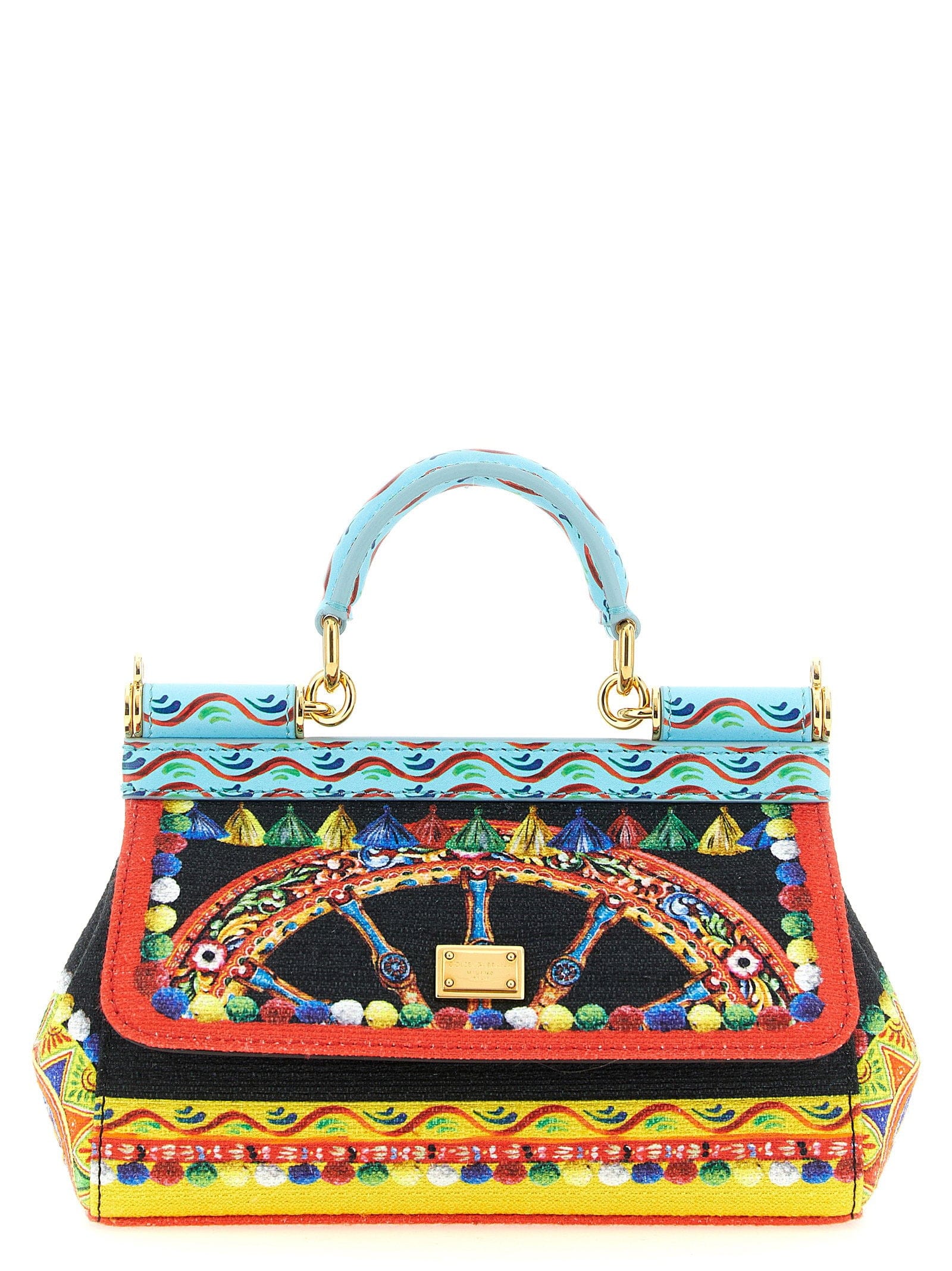 Dolce & Gabbana Sicily Handbag — Multi