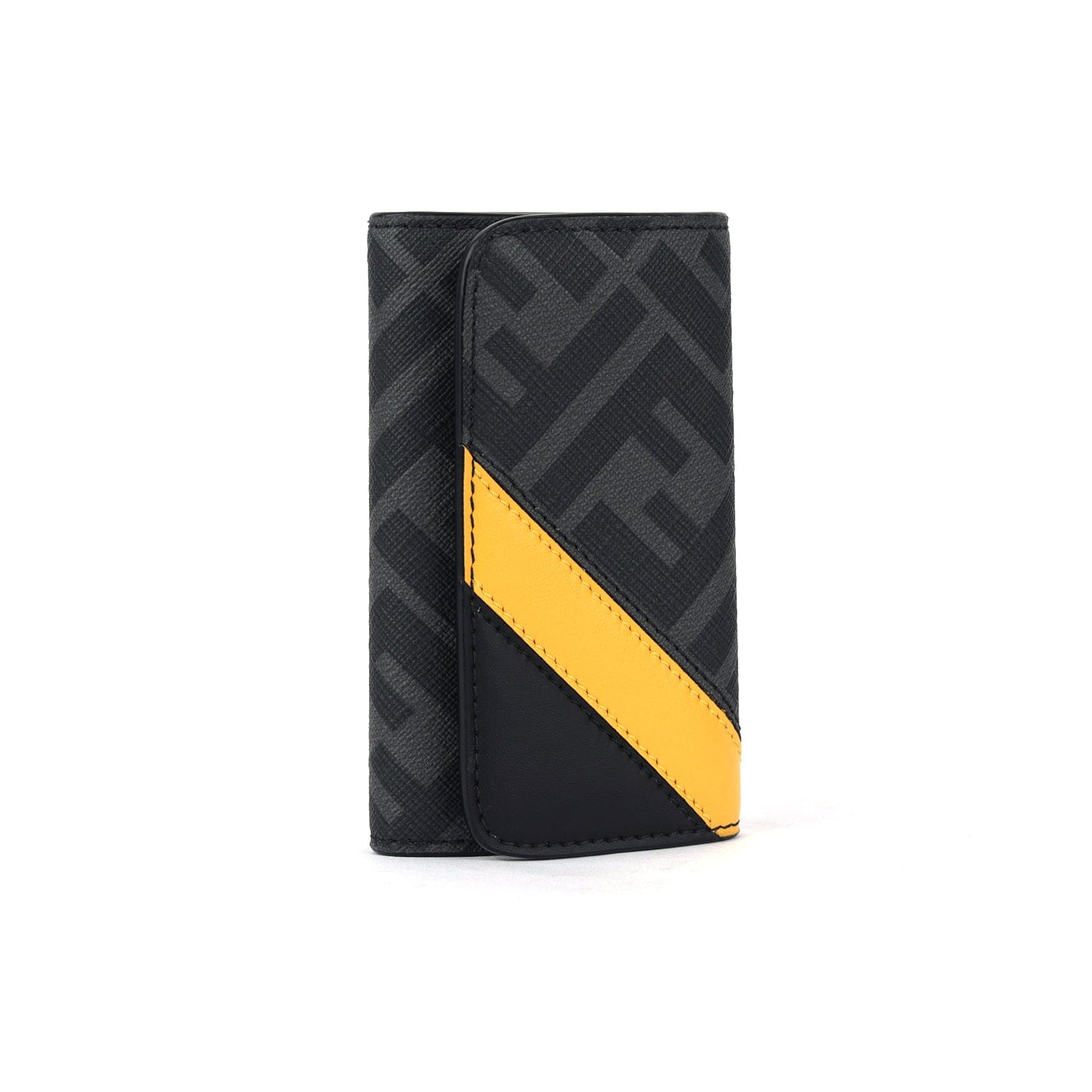 Fendi Monogram Canvas Leather Keycase