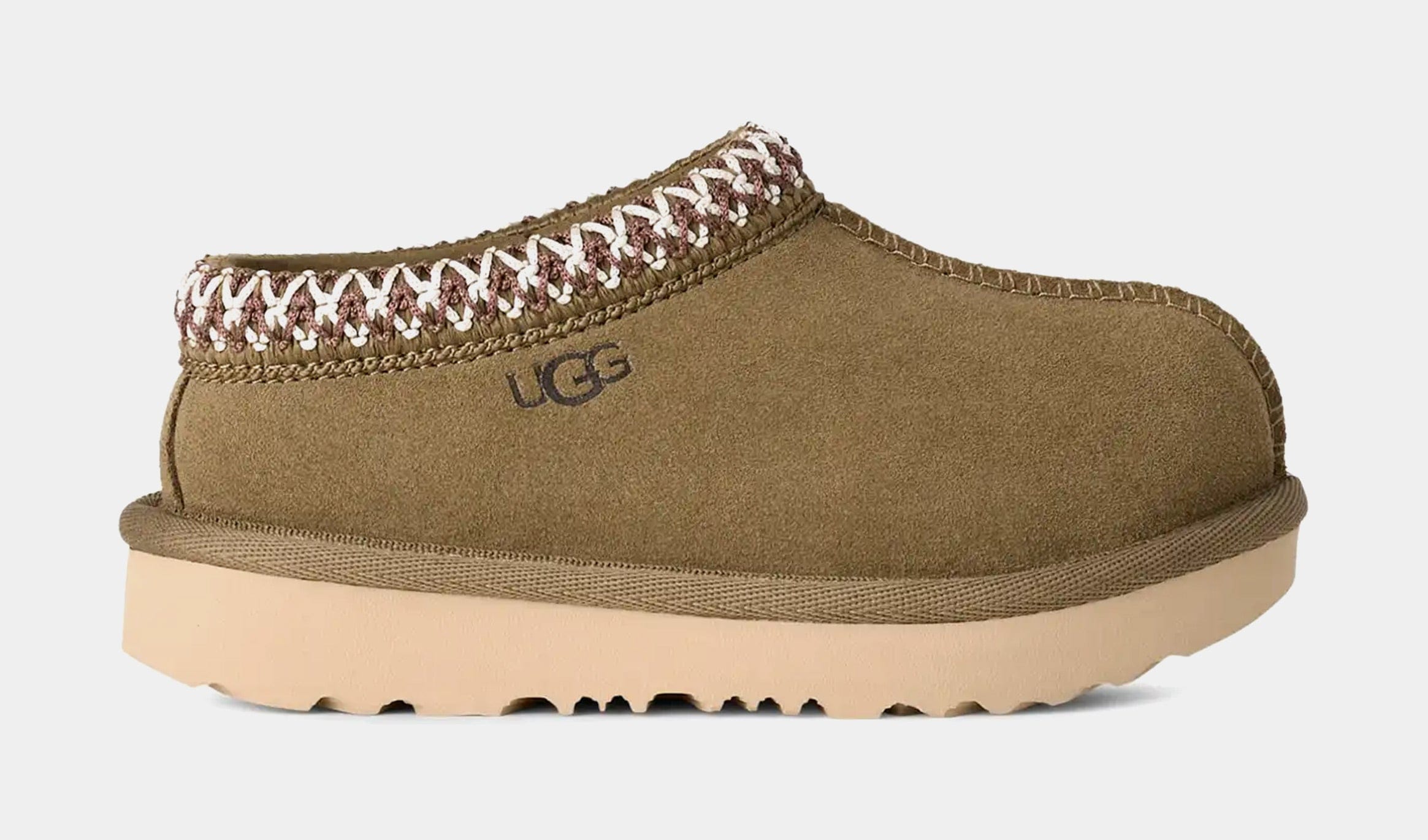 UGG Tasman II Slipper Infant Toddler Sandals (Brown/Beige)