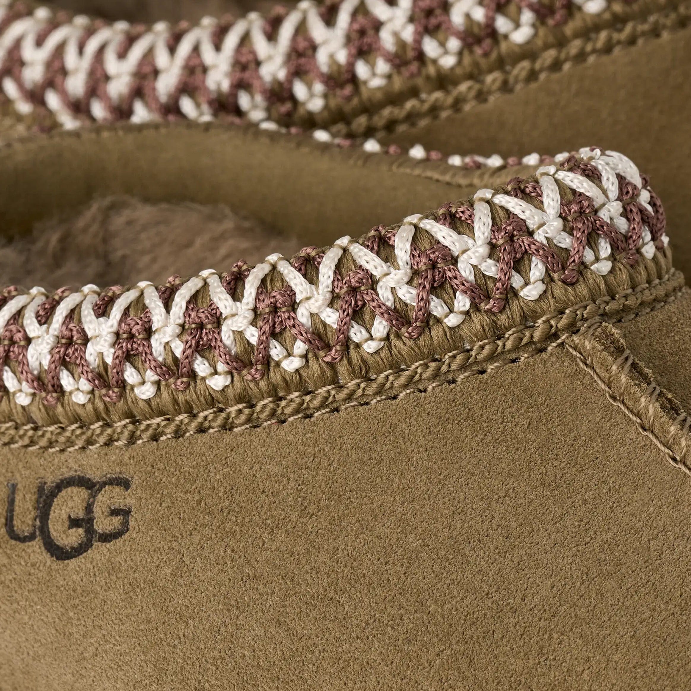 UGG Tasman II Slipper Infant Toddler Sandals (Brown/Beige)