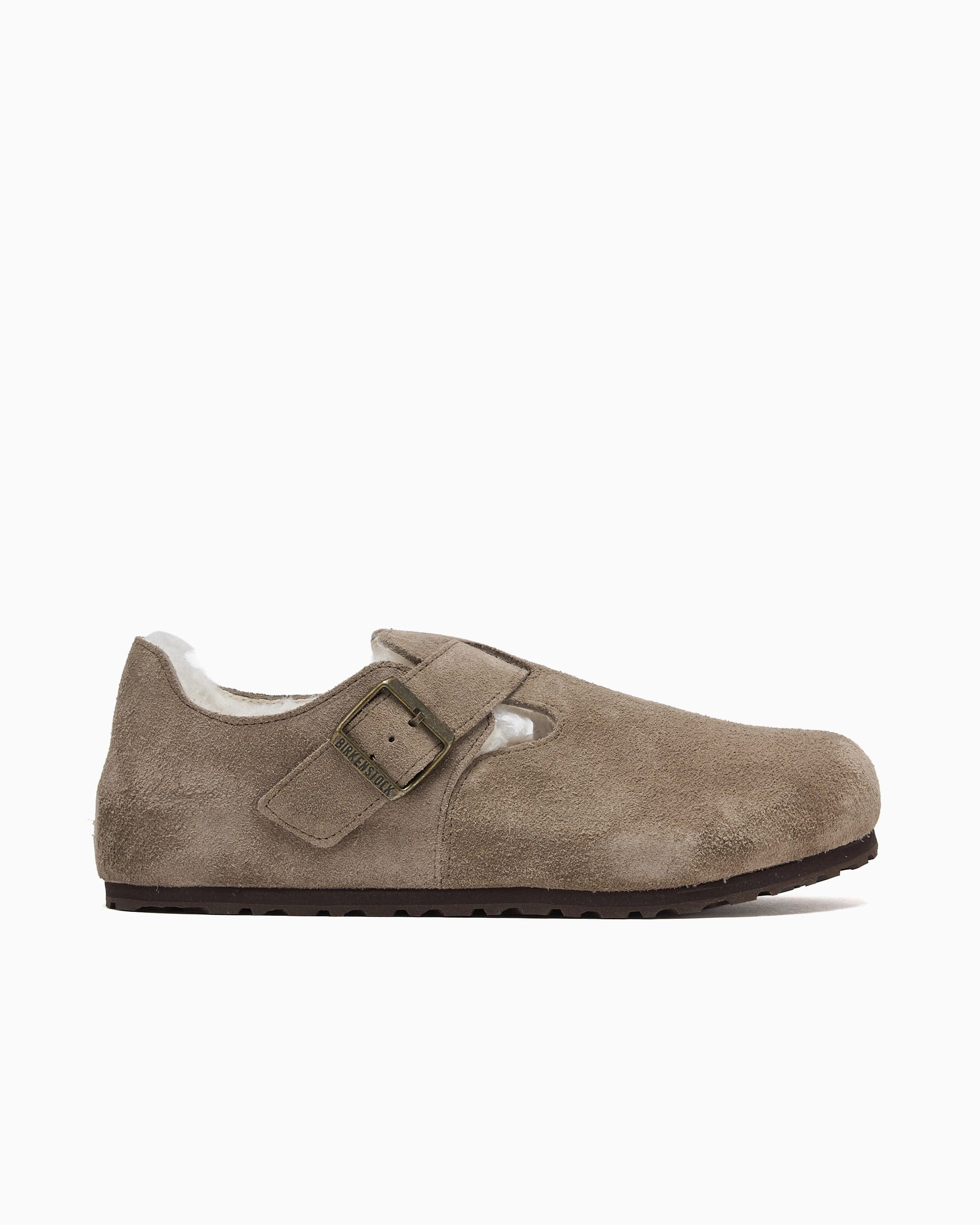 Birkenstock Zapatos BIRKENSTOCK London Shearling Suede Leather Regular Unisex