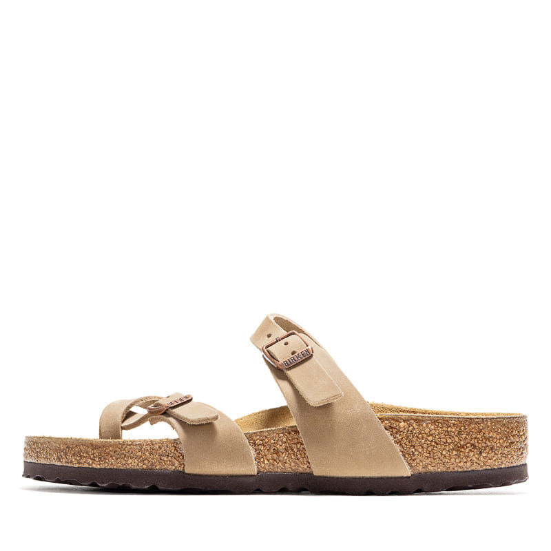 Birkenstock Women's Birkenstock Mayari Oiled Leather - Tobacco Brown