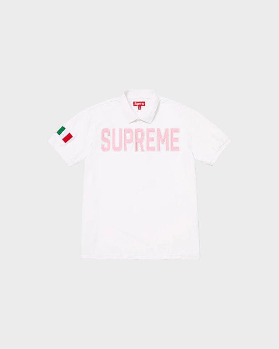 Supreme Twill Appliqué Polo T-Shirt