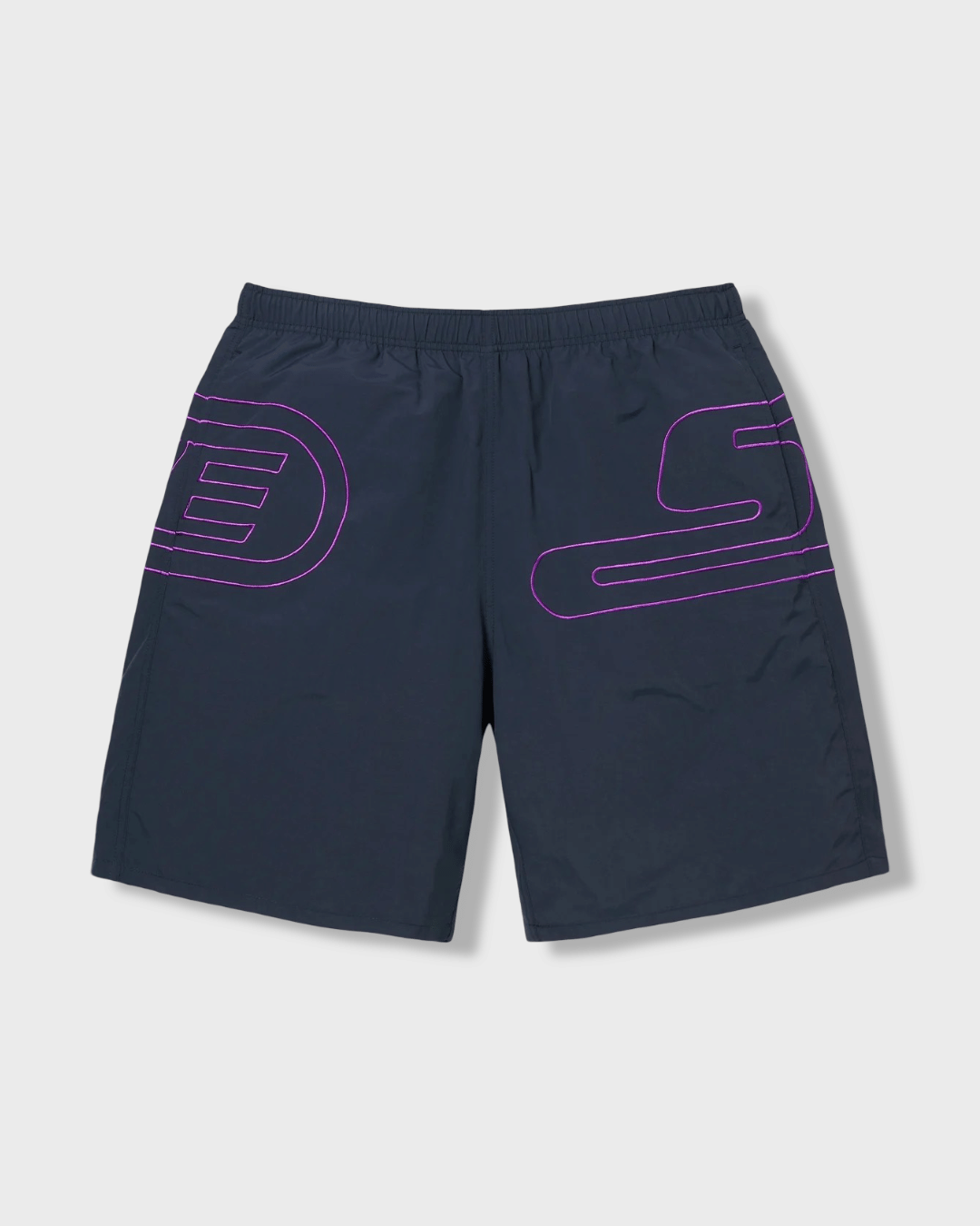 Supreme Big Logo Nylon Short Navy