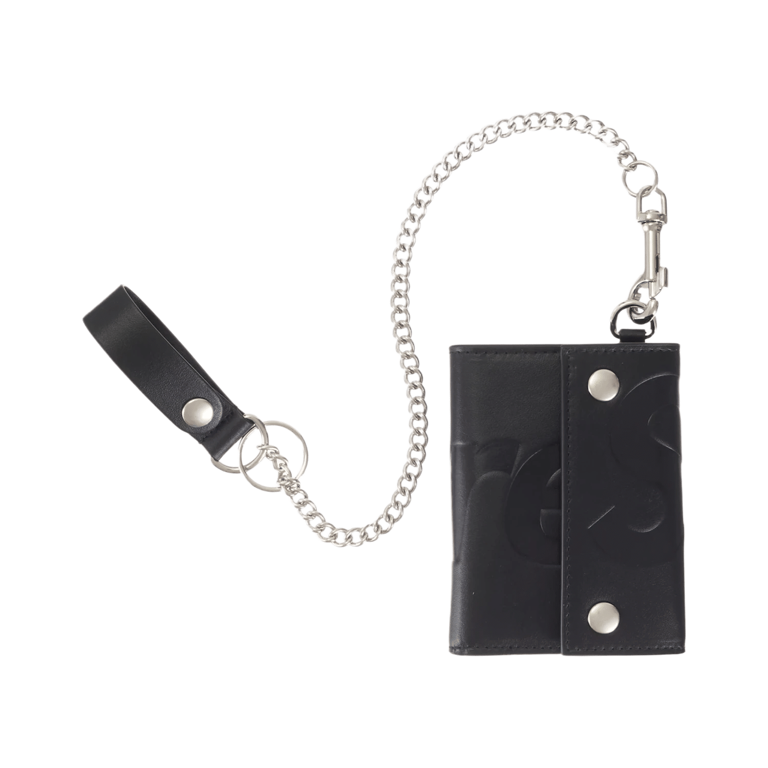 Supreme Leather Chain Wallet (SS26) Black