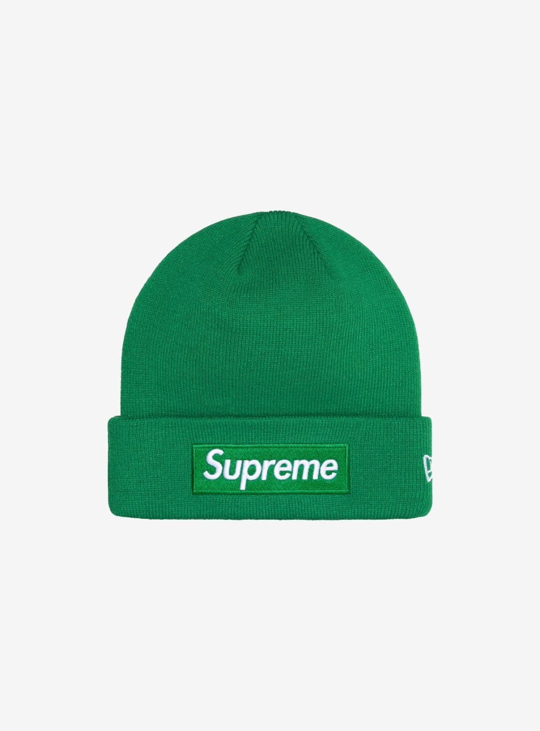 Supreme New Era Box Logo Beanie Green (FW24)