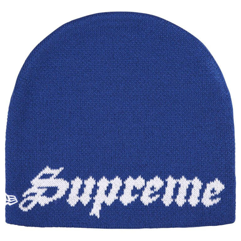 Supreme New Era Ghostface Beanie (Blue)