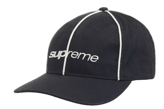 Supreme Piping 6 - Panel (FW22) Black