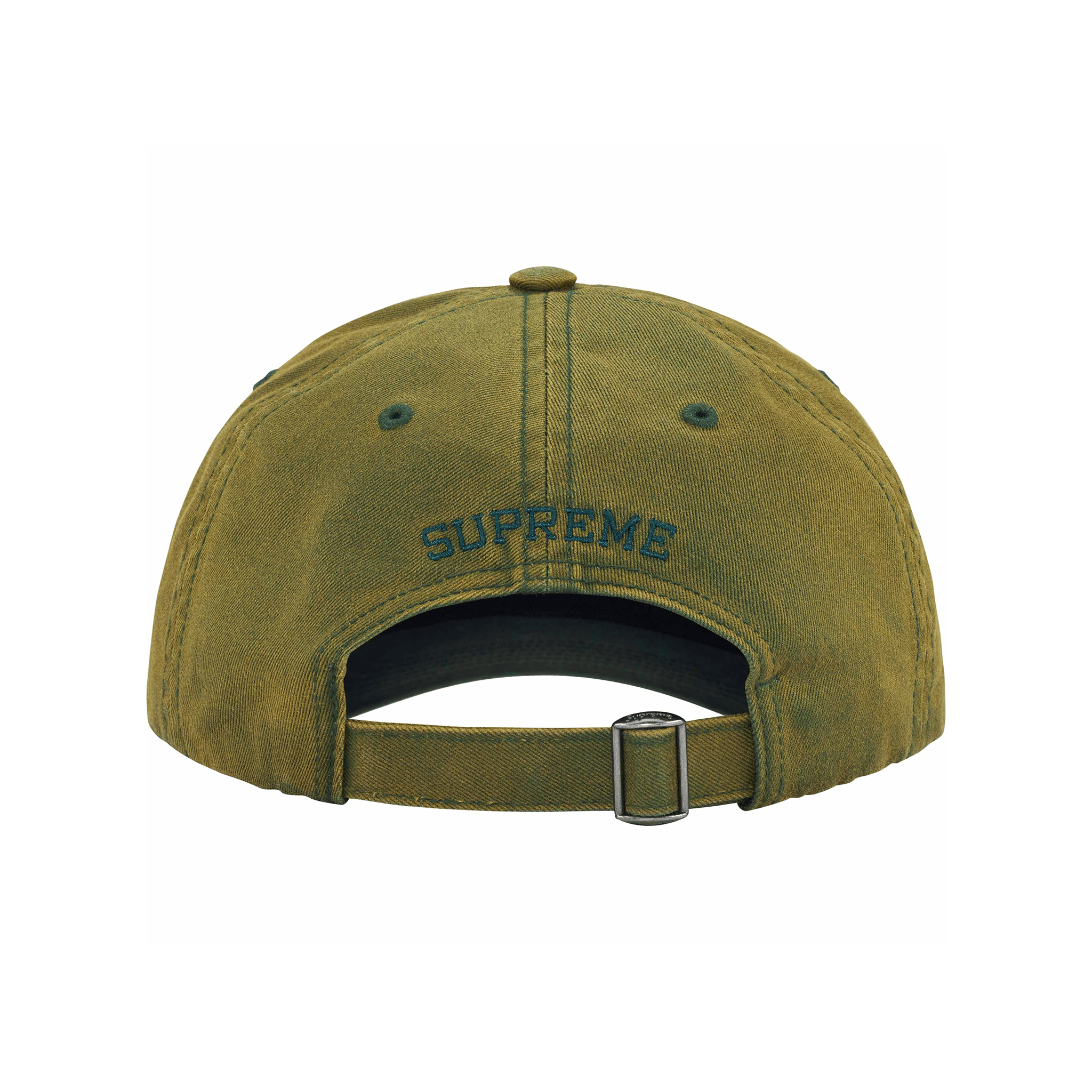 Supreme Bleached Chino 6 - Panel Cap Green (FW24)