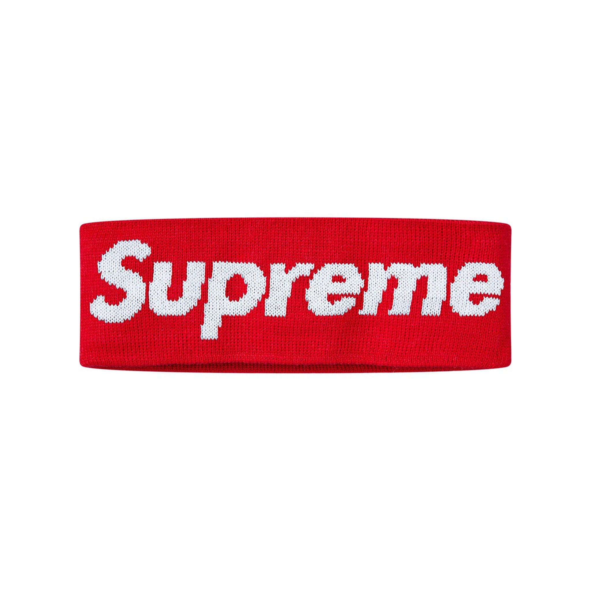 Supreme / New Era® Big Logo Headband Red (FW18)