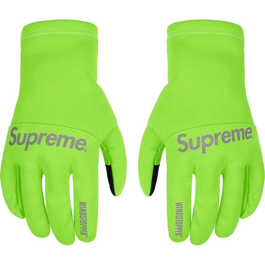 Supreme WINDSTOPPER® Gloves (Bright Green)