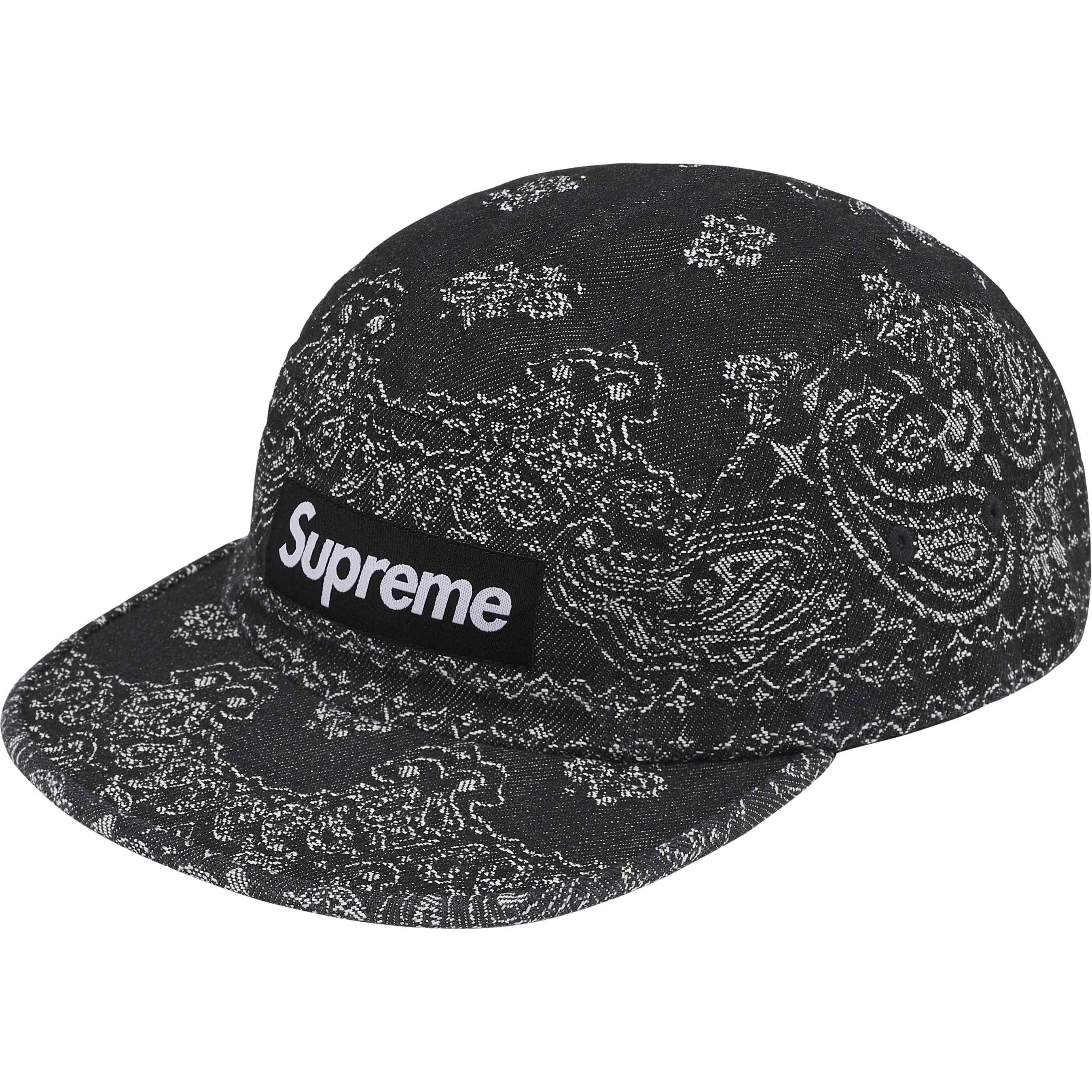 Supreme Bandana Jacquard Denim Cap
