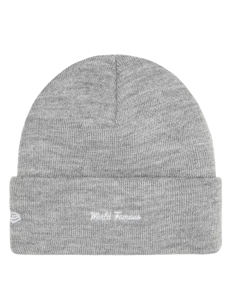 Supreme New Era Box Logo Beanie Grey (FW25)