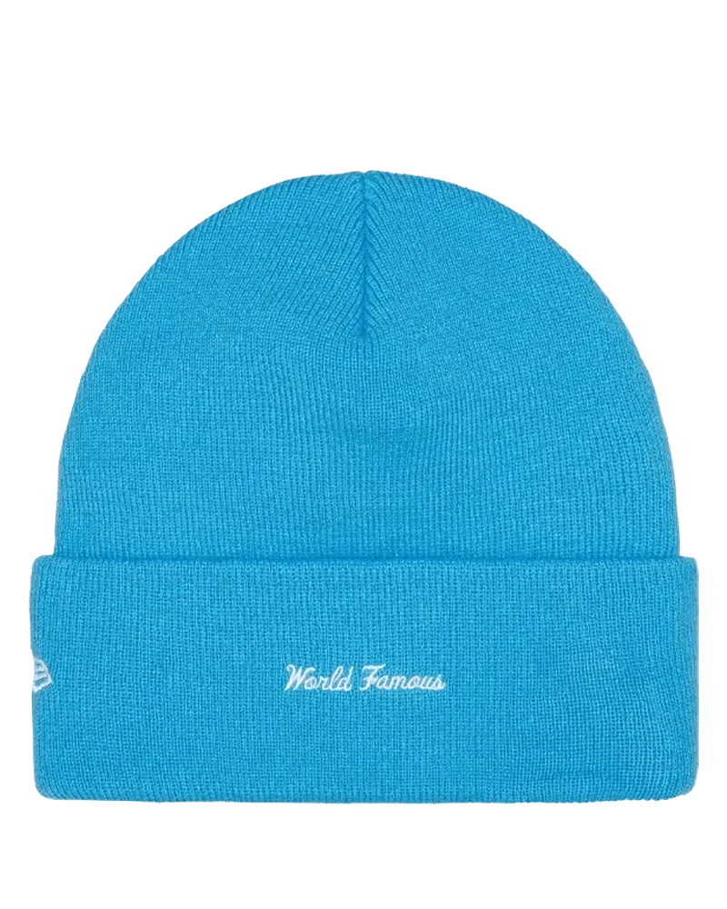 Supreme New Era Box Logo Beanie Blue (FW25)