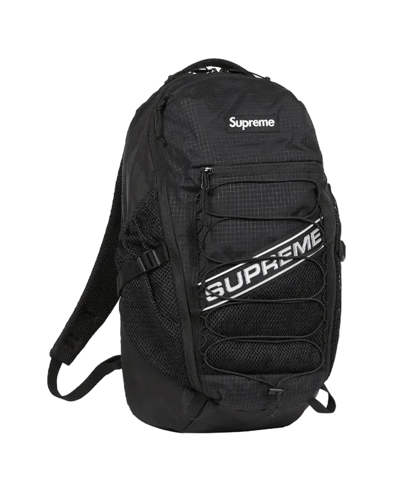Supreme Logo Backpack Black (FW23)