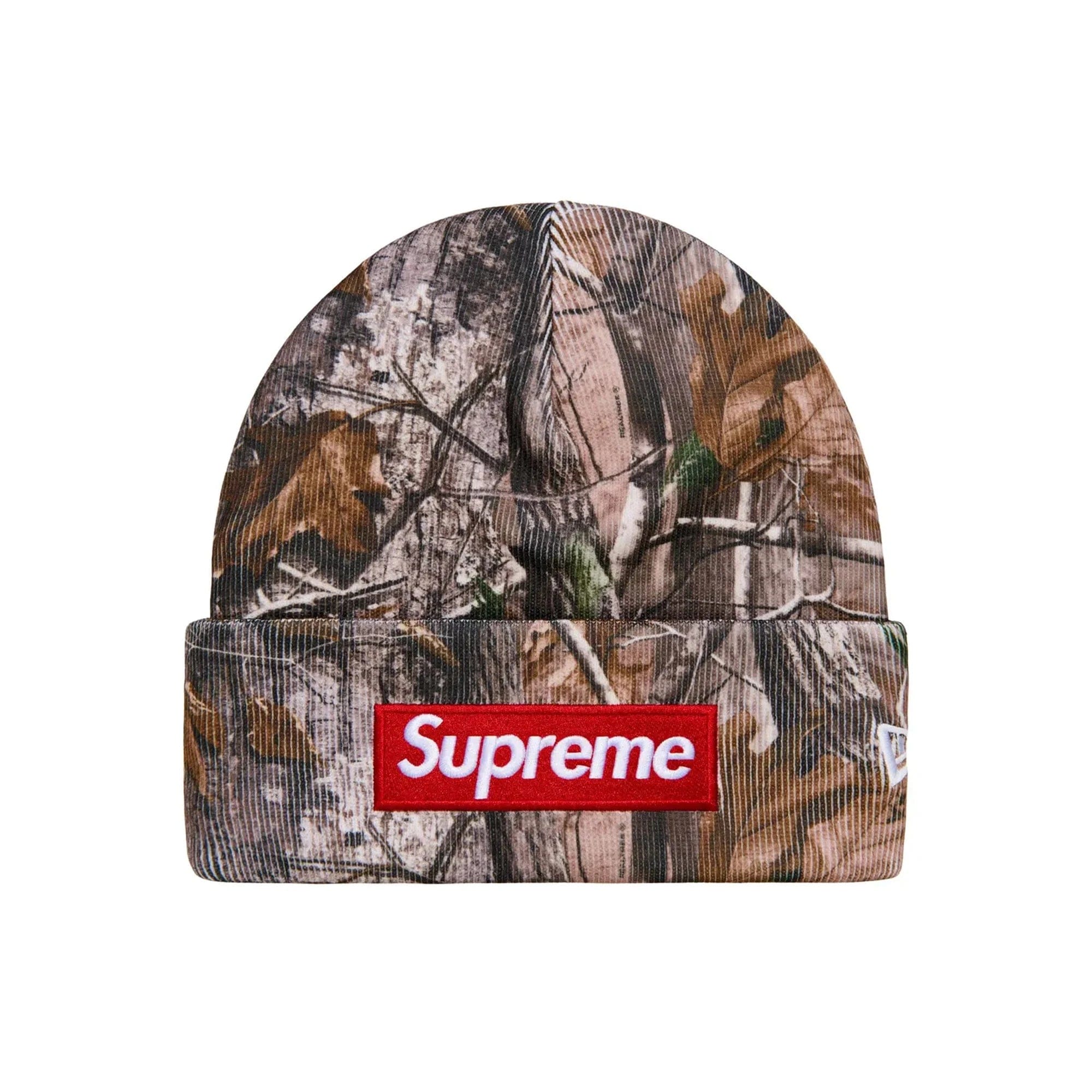 Supreme New Era Box Logo Beanie Realtree AP Camo (2025)