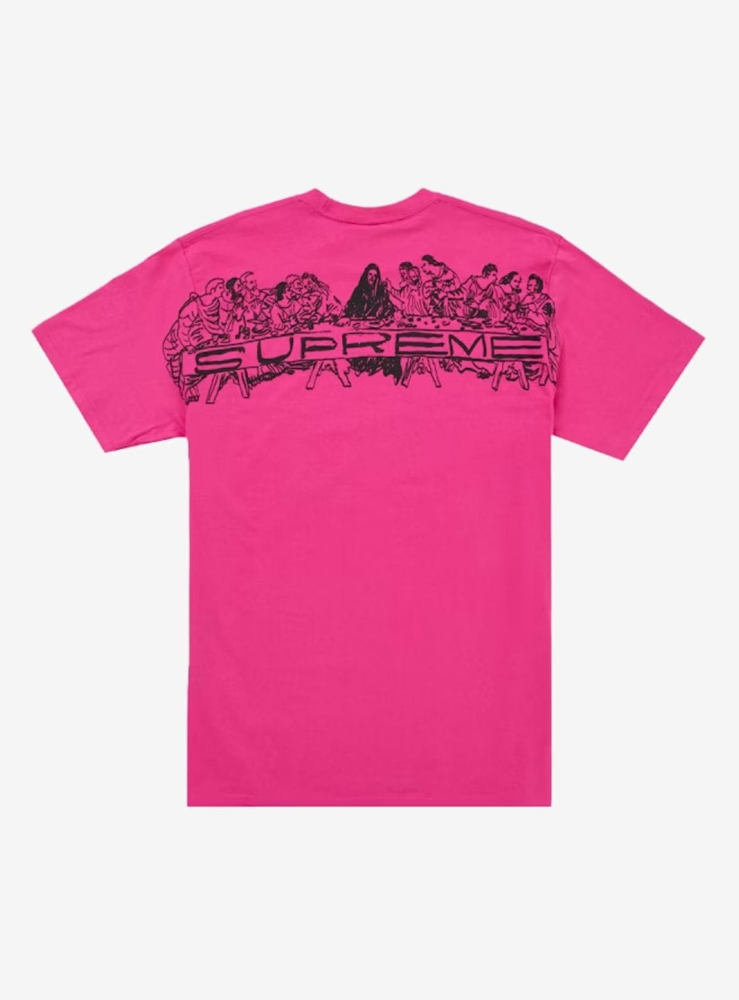 Supreme Supper T - Shirt Fuchsia