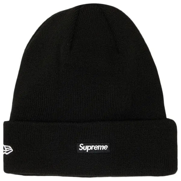 Supreme x New Era S Logo Beanie Black