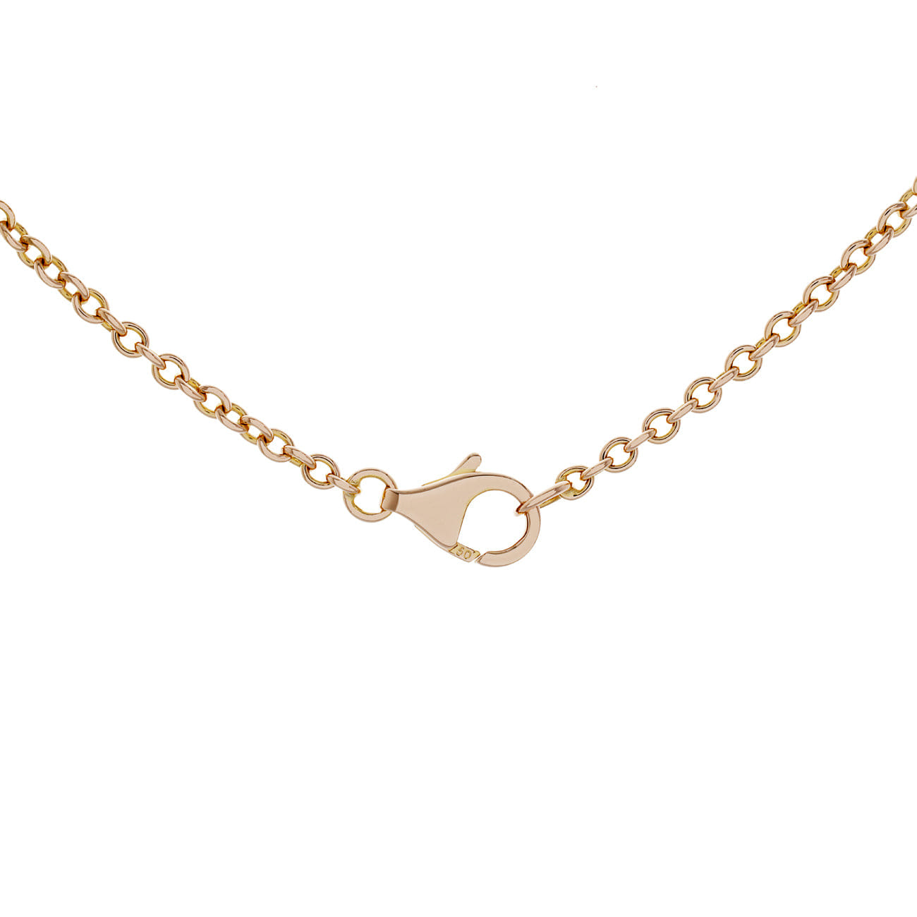 Cartier 18K Rose Gold Interlocking Love Pendant