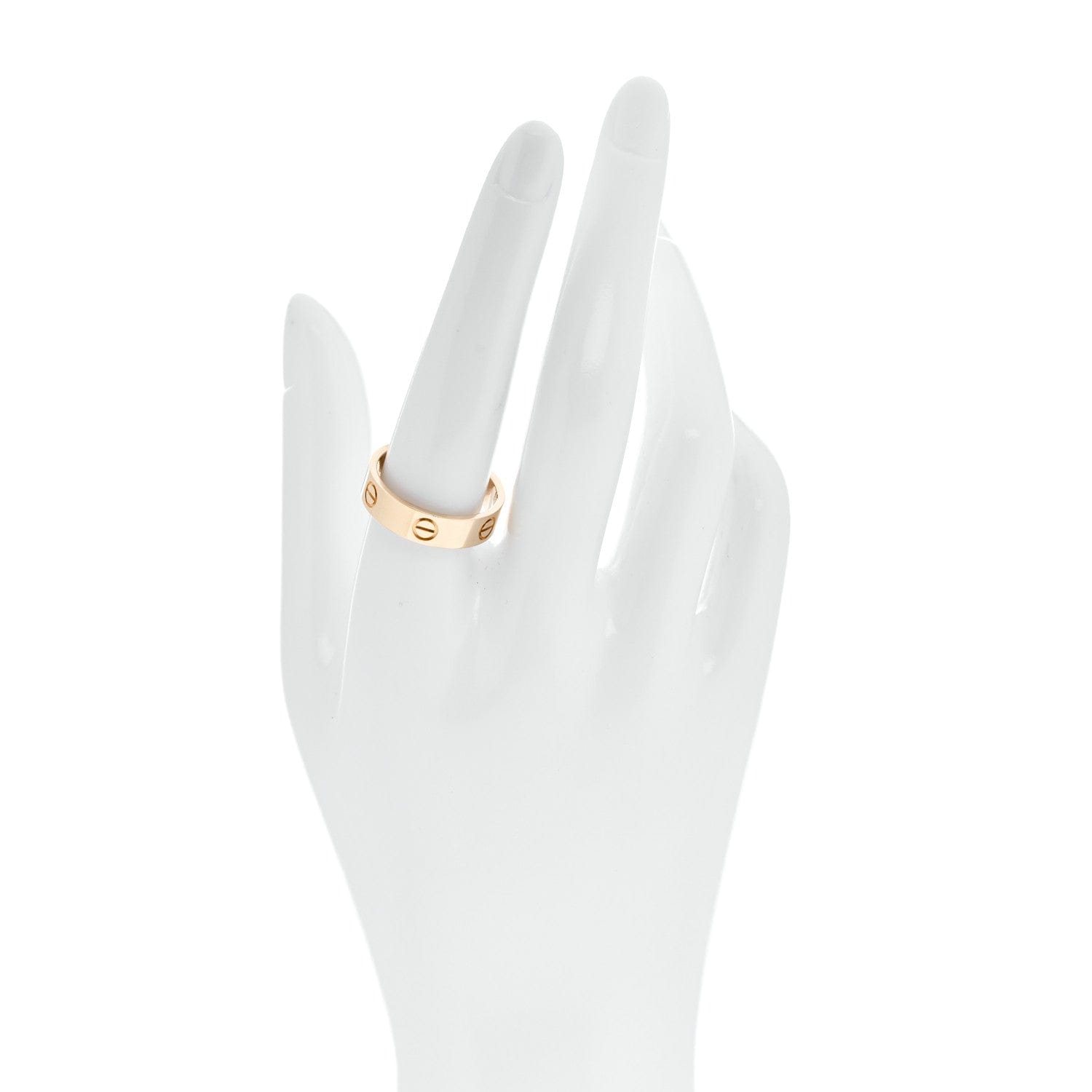 Cartier 18K Yellow Gold 5.5 mm LOVE Ring 59 8.75