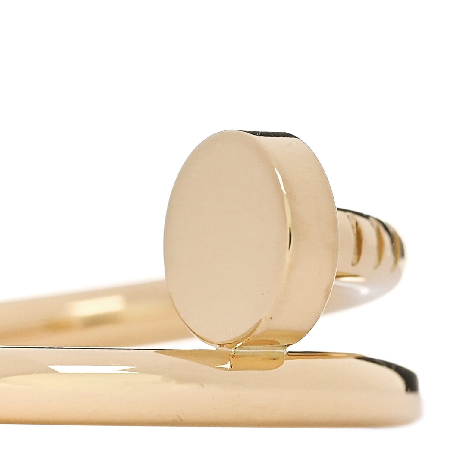 Cartier 18K Yellow Gold Juste Un Clou Ring 51 5.75