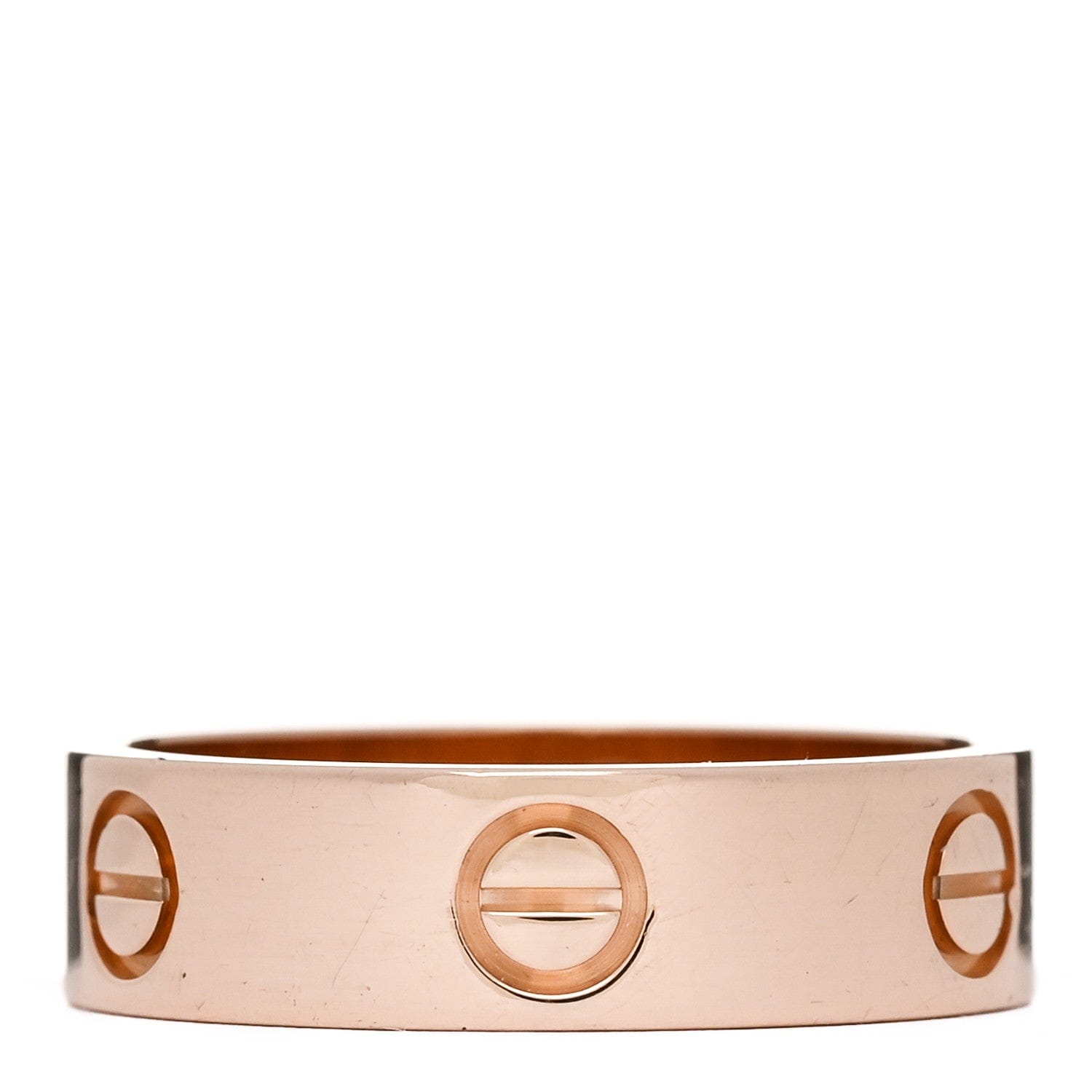 Cartier 18K Pink Gold 5.5 mm LOVE Ring 57 8
