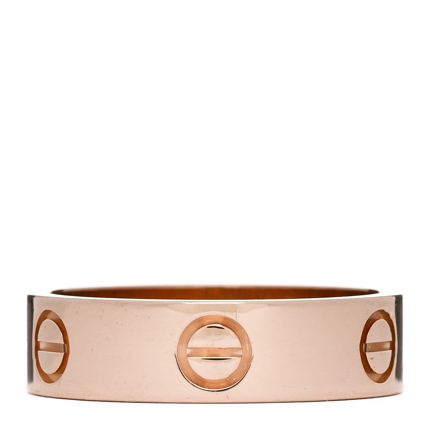 Cartier 18K Pink Gold 5.5 mm LOVE Ring 57 8