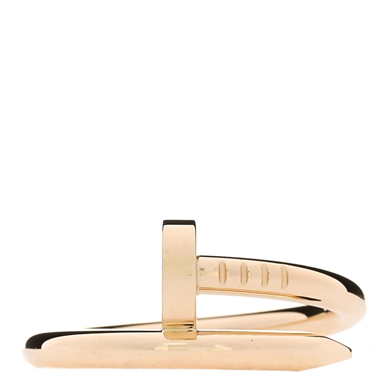 Cartier 18K Yellow Gold Juste Un Clou Ring 56 7.5