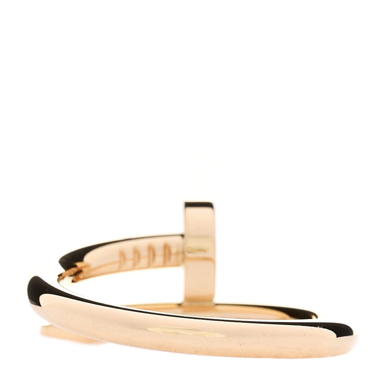 Cartier 18K Yellow Gold Juste Un Clou Ring 56 7.5