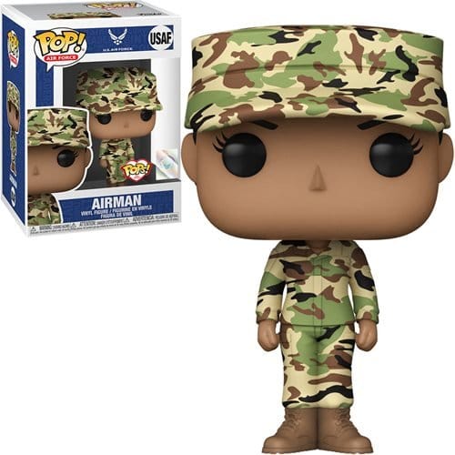 Funko Military Pop! Vinyl Figure Air Force Female Camo (Hispanic)
