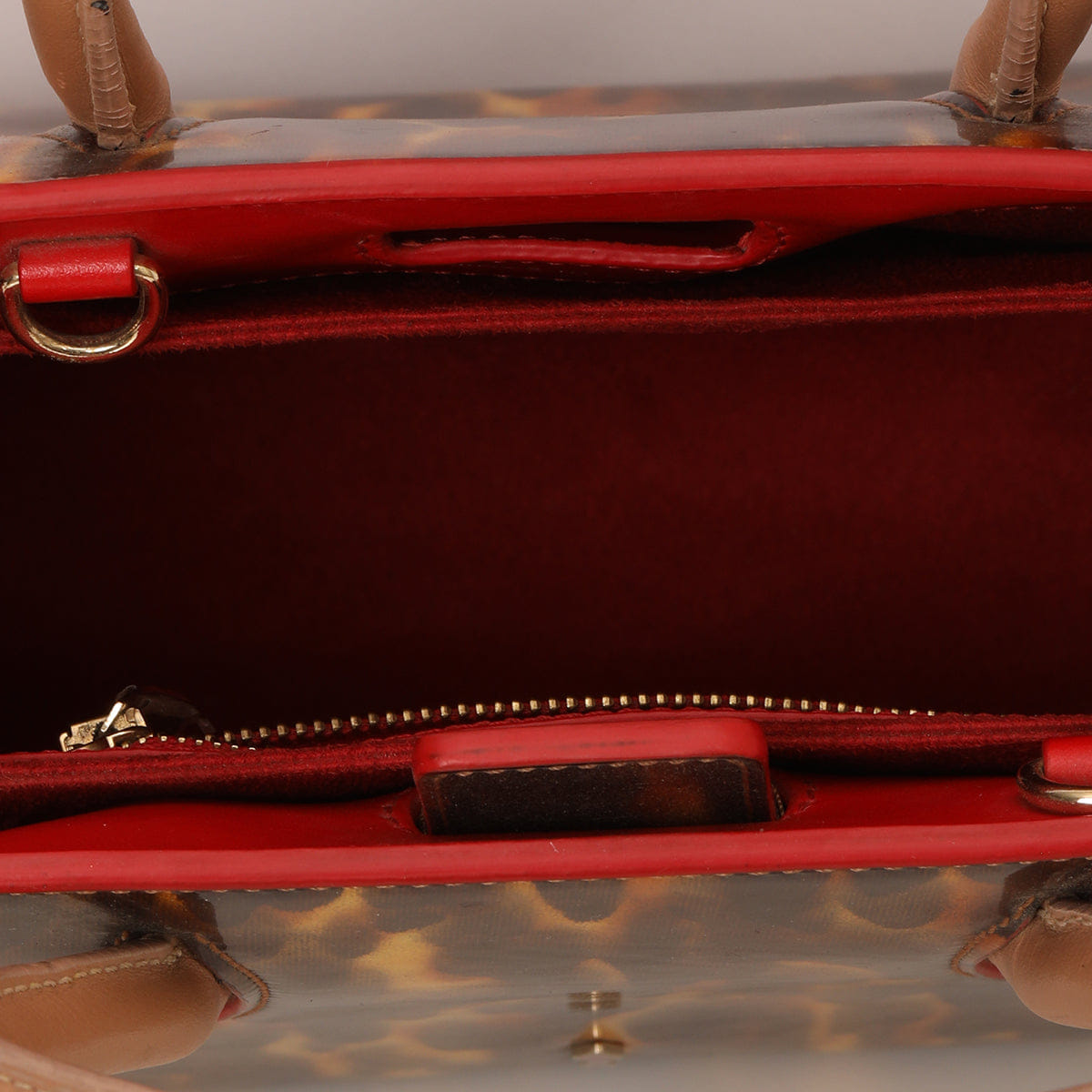 Christian Louboutin Patent Leather Small Paloma Tote