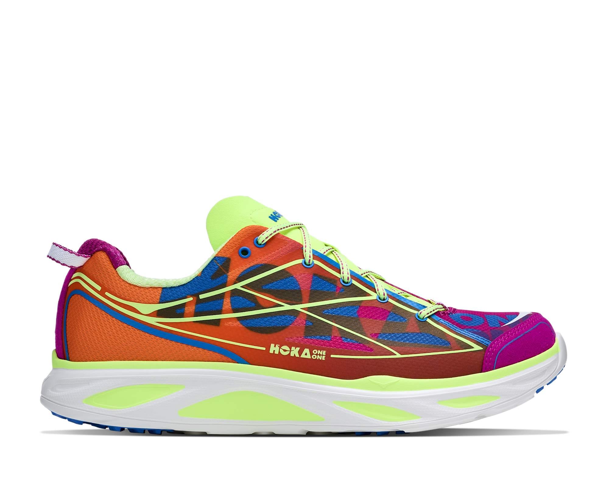 Hoka U Huaka Pro Color: FUCHSIA / NEON YUZU Style: 1176672 - FCHS